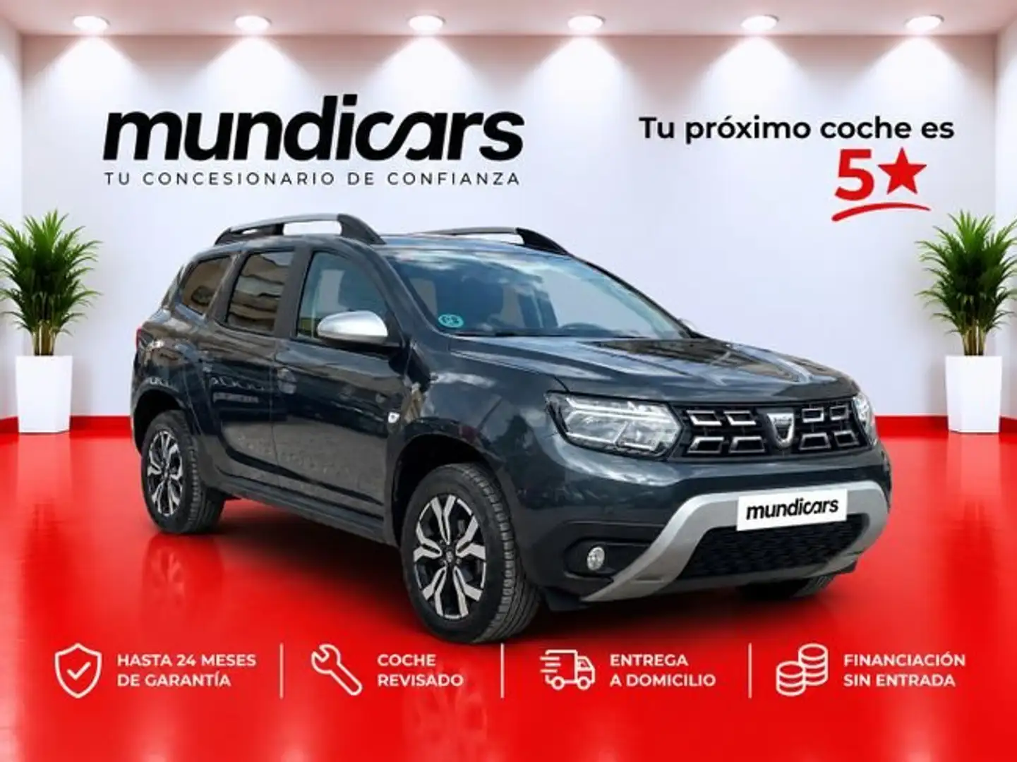 Dacia Duster 1.5 Blue dCi Prestige 4x2 85kW Gris - 1