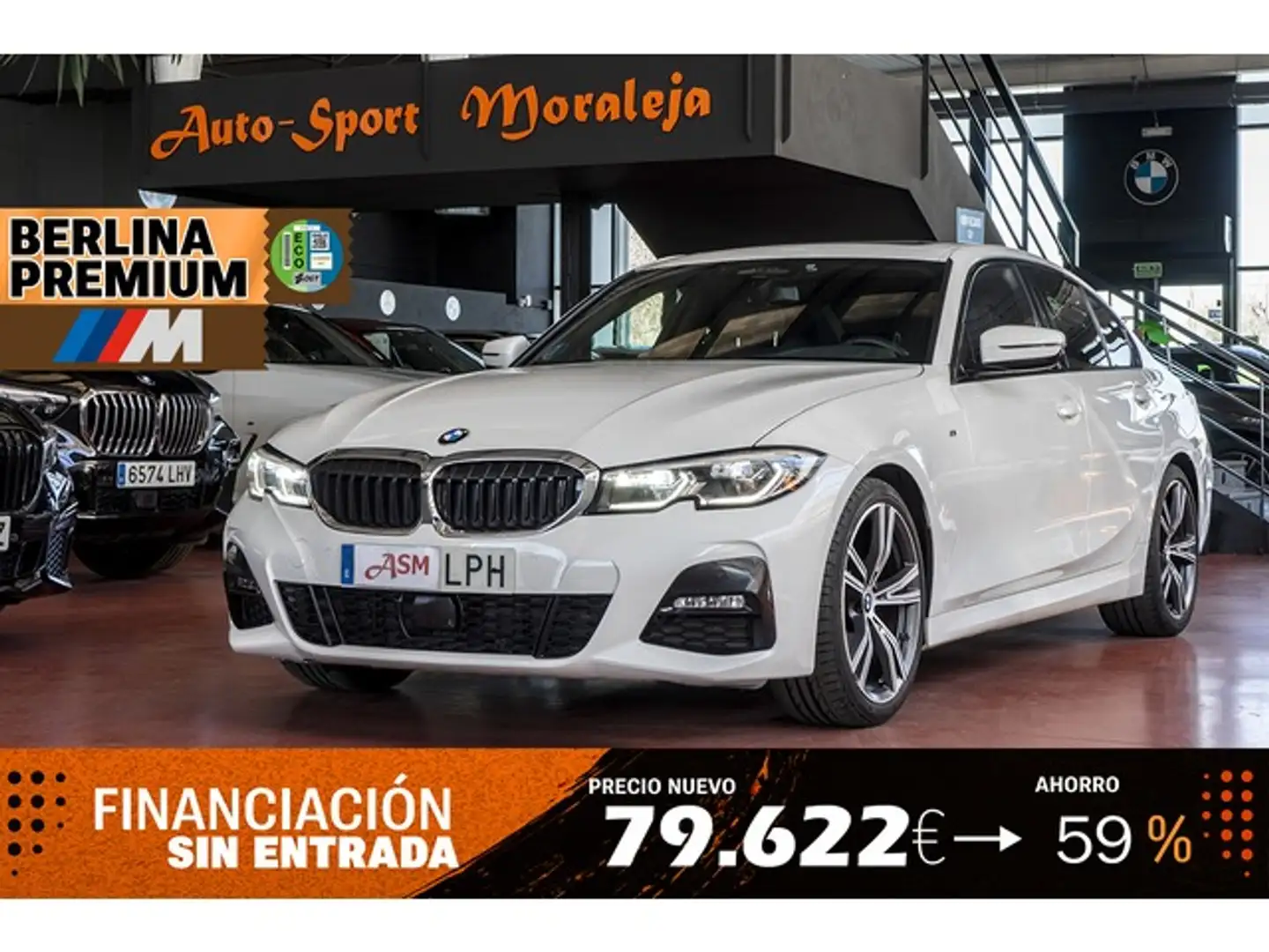BMW 320 320dA Blanco - 1