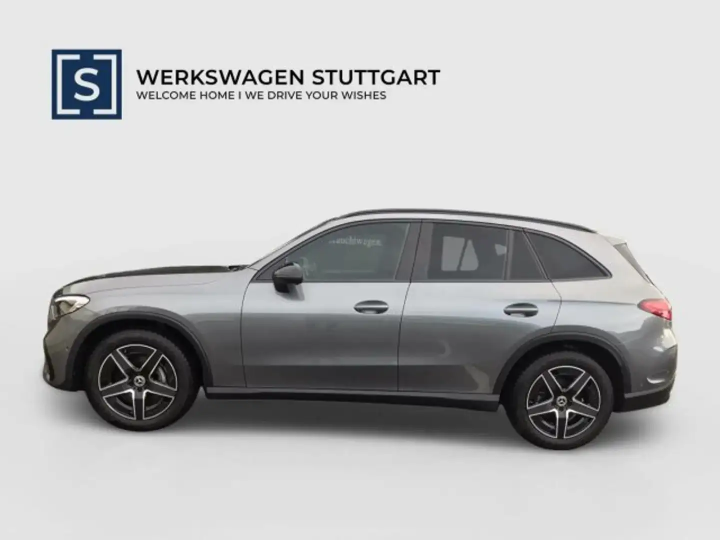 Mercedes-Benz GLC 300 GLC 300 4M AMG Night Dist Pano AHK Memo Kam Ambi Grau - 2