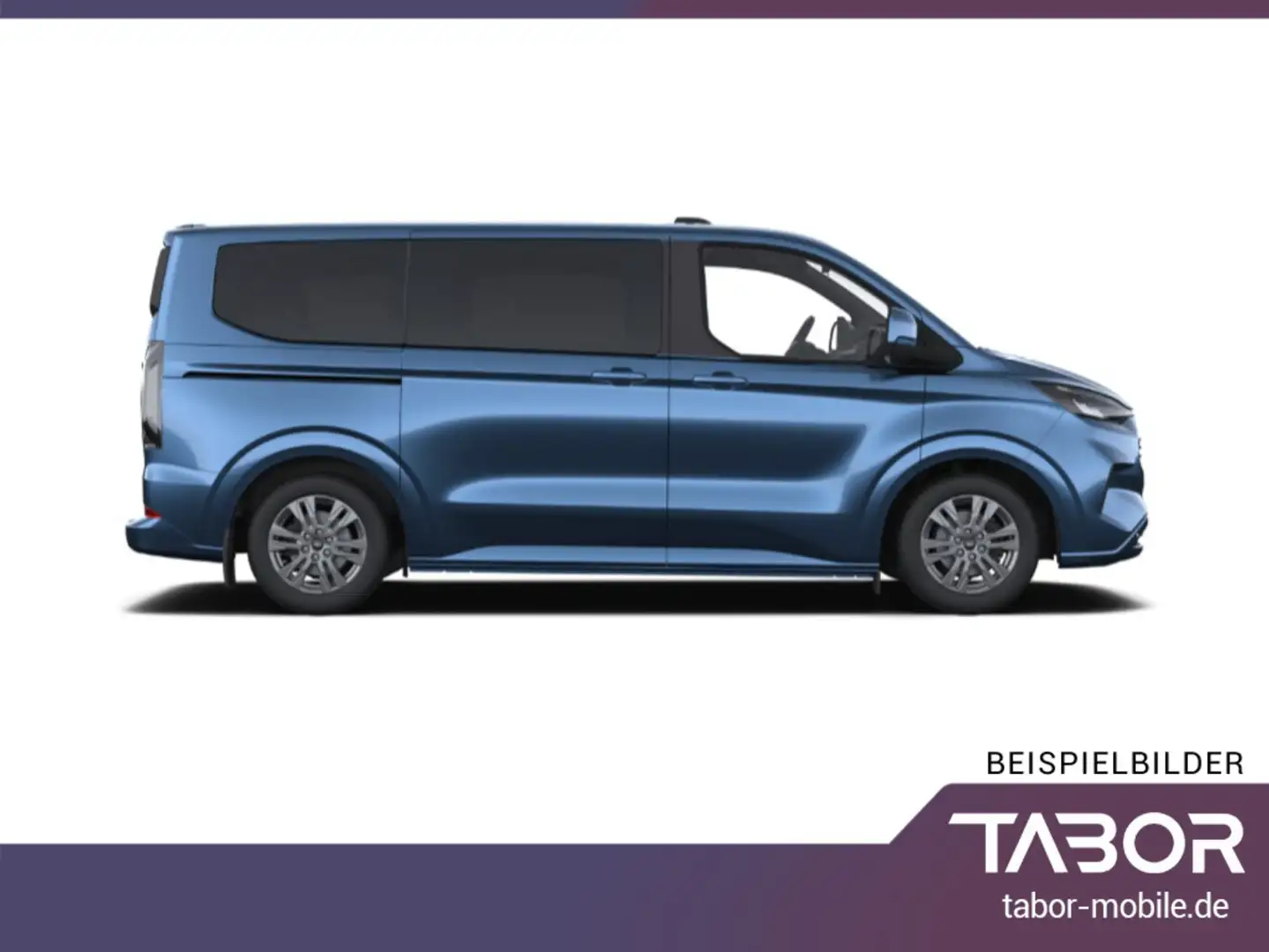 Ford Tourneo Custom 2.0 TDCi 136 Aut Tit 320 L1 SHZ Blau - 2