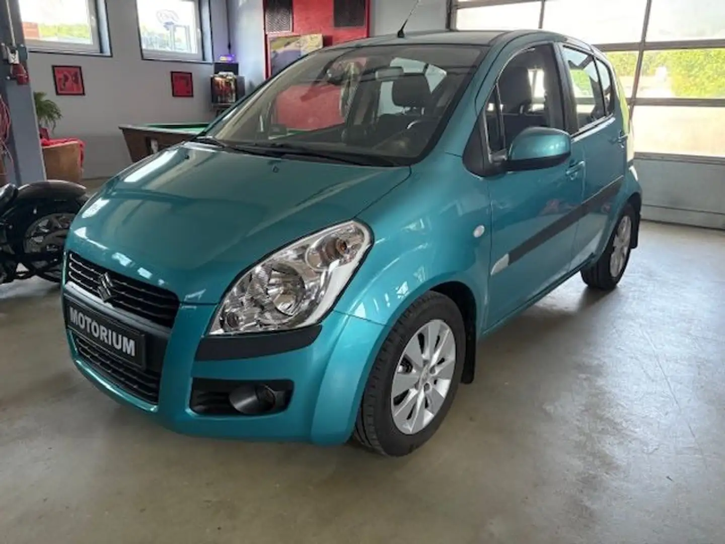 Suzuki Splash ~Sitzheizung~Klima~wenig Kilometer~TÜV neu Blau - 1