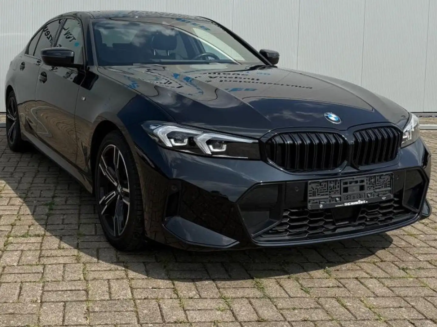 BMW 320 320d M SPORT-HEAD UP-PELLE-HARMAN KARDON Nero - 2