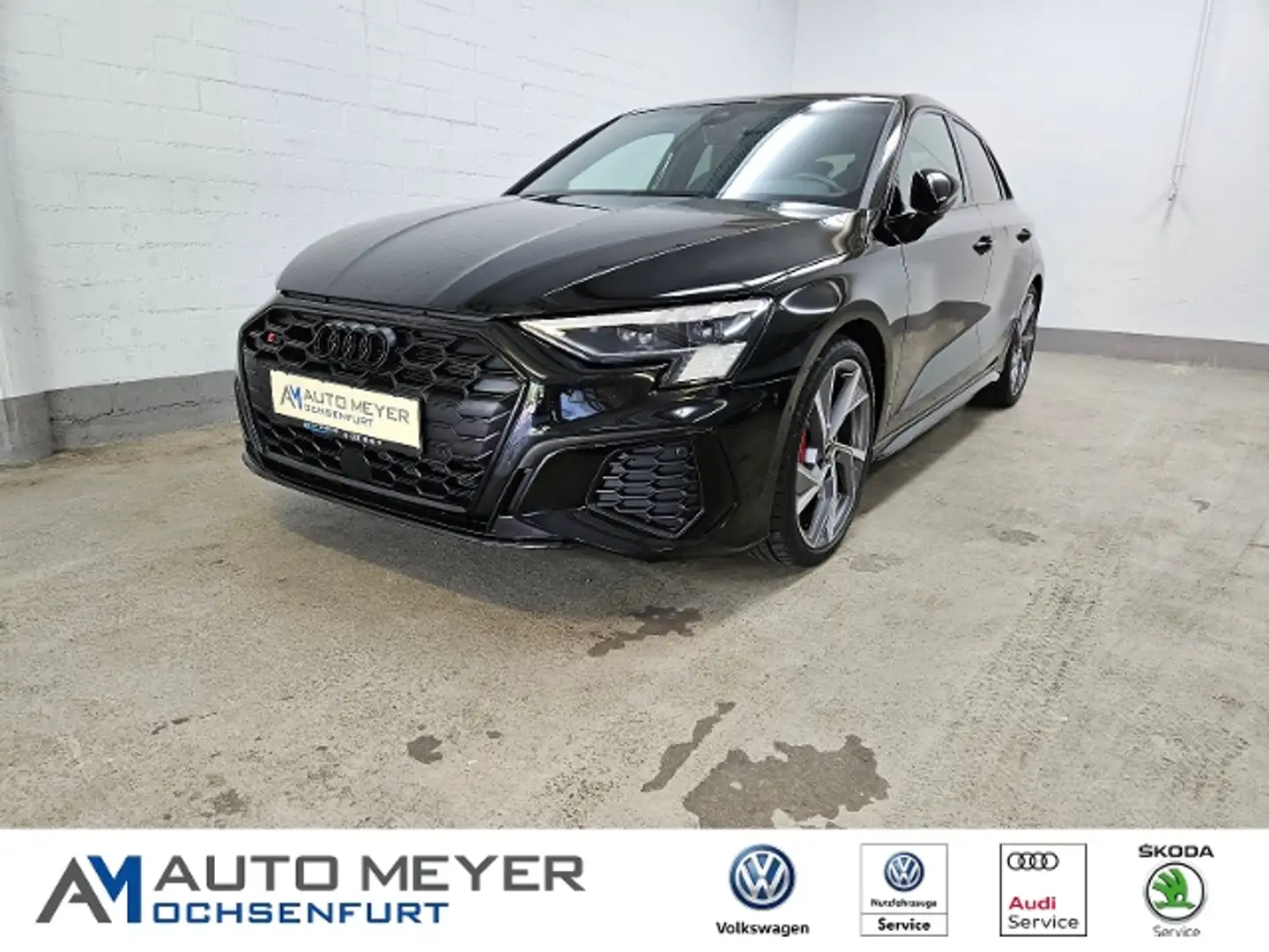 Audi S3 Sportback quat. Navi B&O Virt.Cockpit Fahrassist. Schwarz - 1