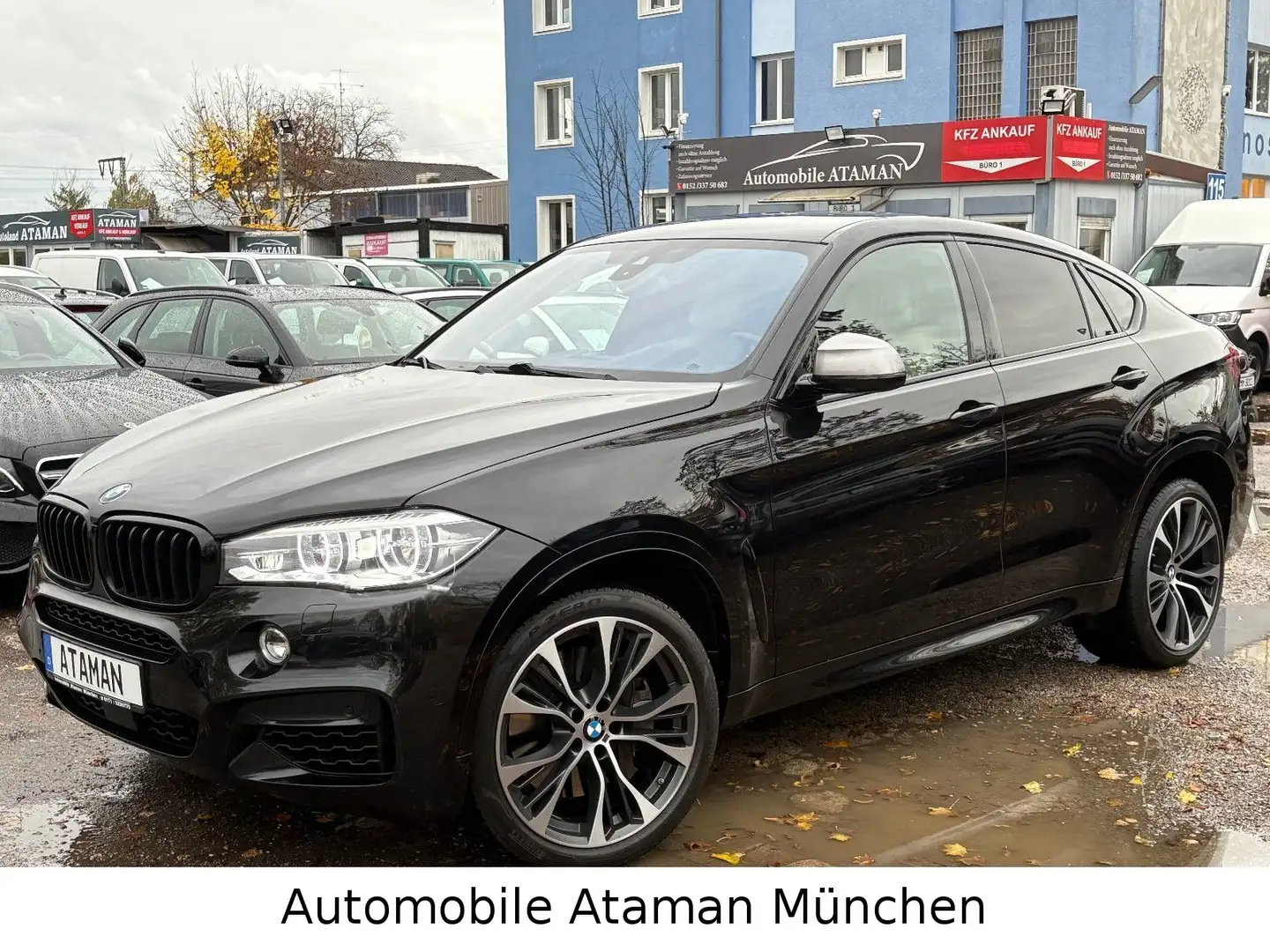 BMW X6 M d, Leder, Navi, LED, PDC, RFK, B&O, Euro6 Schwarz - 2