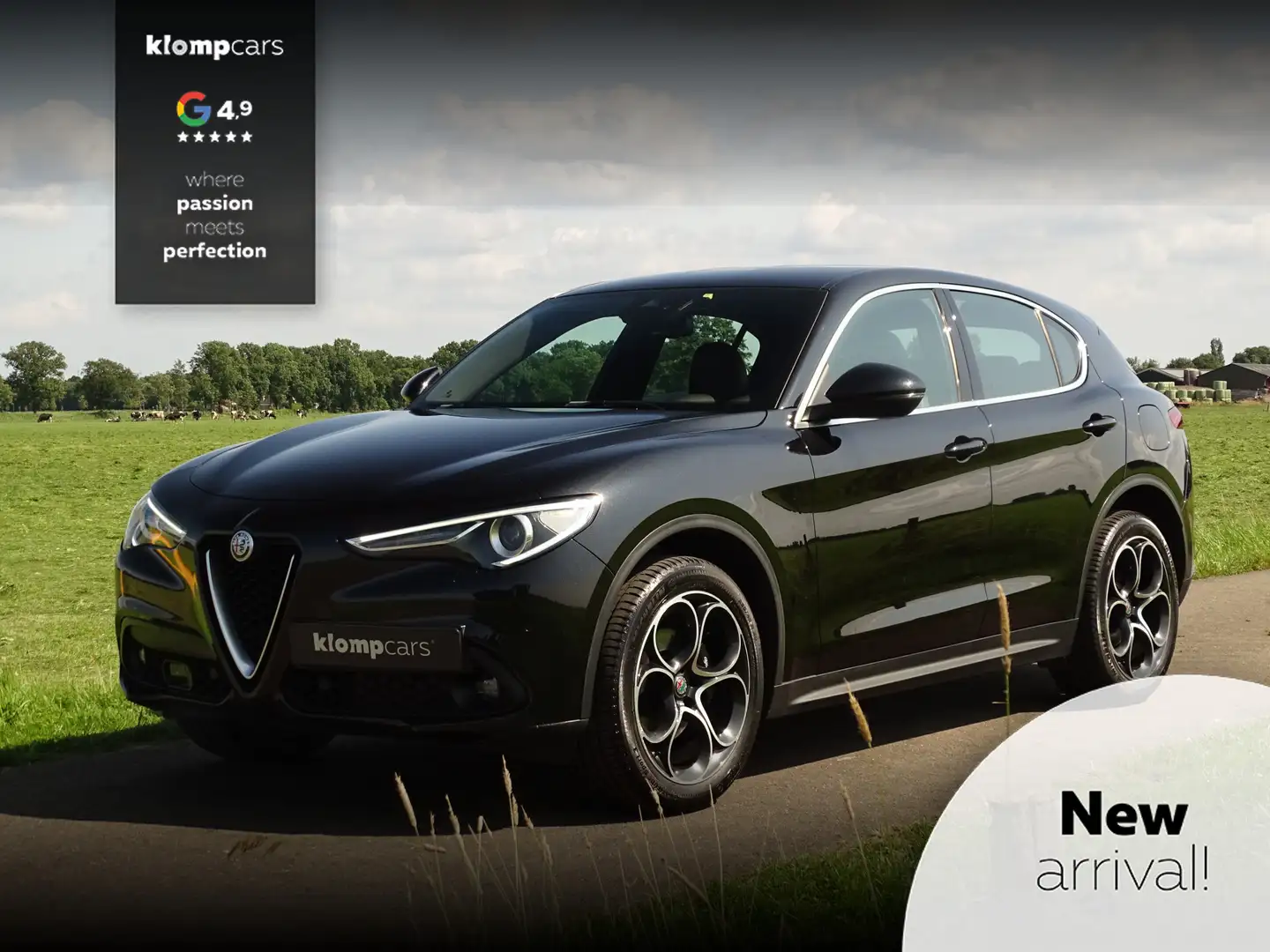 Alfa Romeo Stelvio 2.2d AWD Veloce | Carplay | Zw. Hemel | Sportst. | Noir - 1