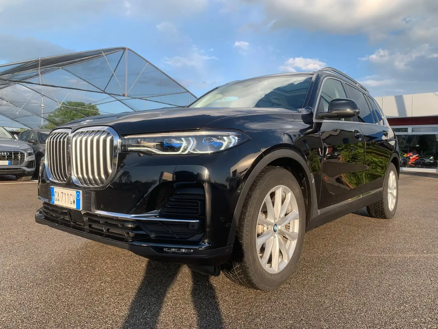 BMW X7 X7 xdrive30d TETTO-PELLE auto 7posti - GA711GW Blu/Azzurro - 2