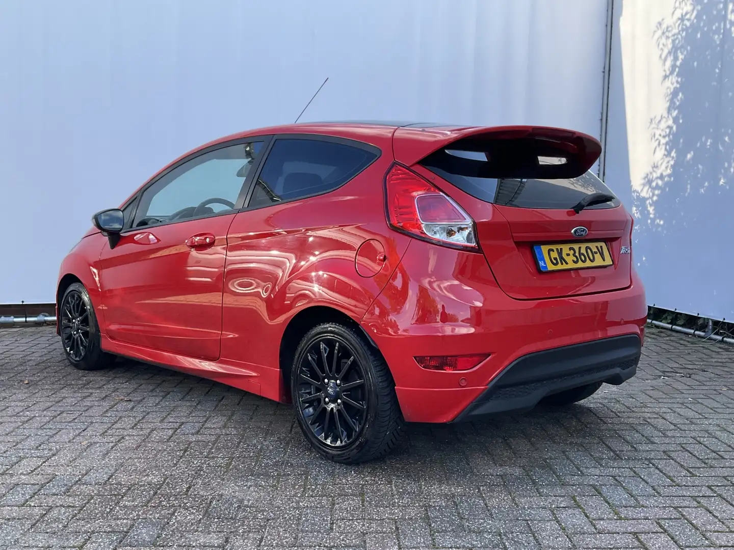 Ford Fiesta 1.0 Turbo 141PK Red Edition Navi Cruise Clima Uits Rojo - 2