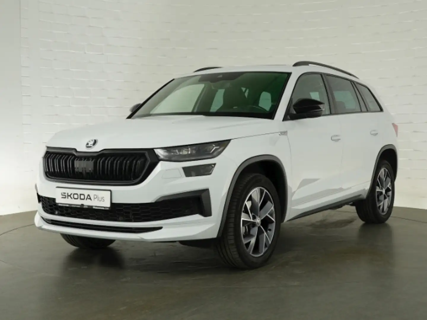 Skoda Kodiaq SPORTLINE TDI DSG+AHK+LED MATRIX+NAVI+RÜCKFAHRKAME Blanc - 2