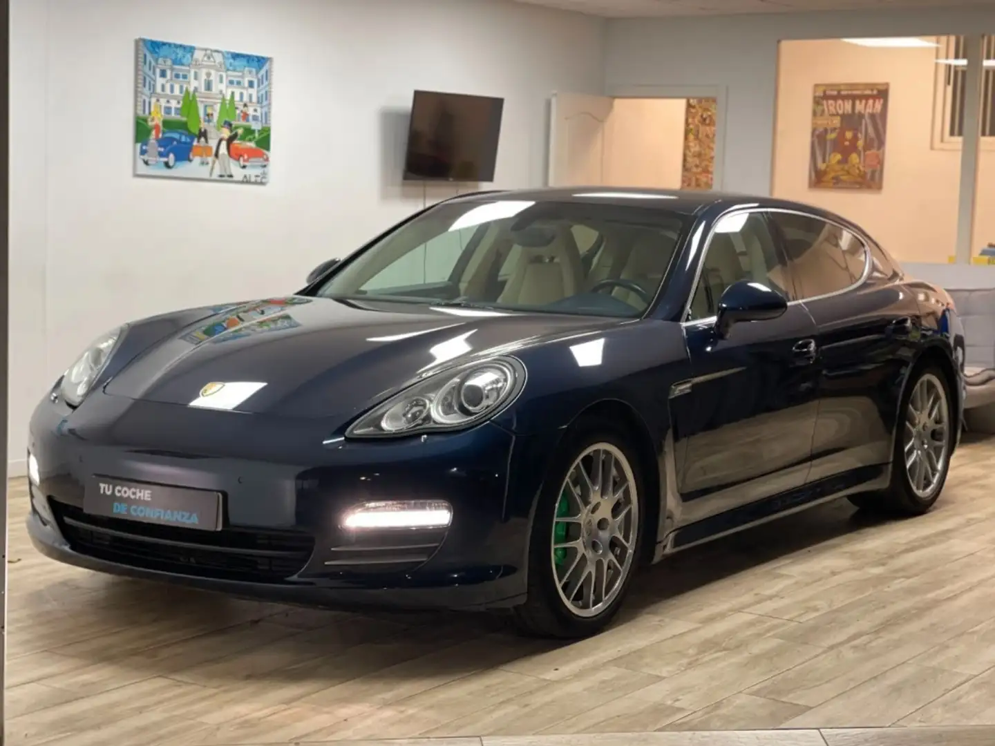Porsche Panamera 4S Aut. Bleu - 2