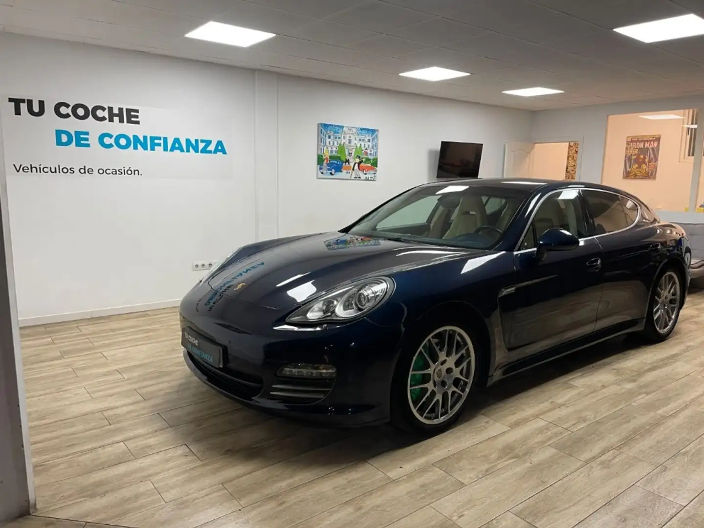 Porsche Panamera 4S Aut. Bleu - 1