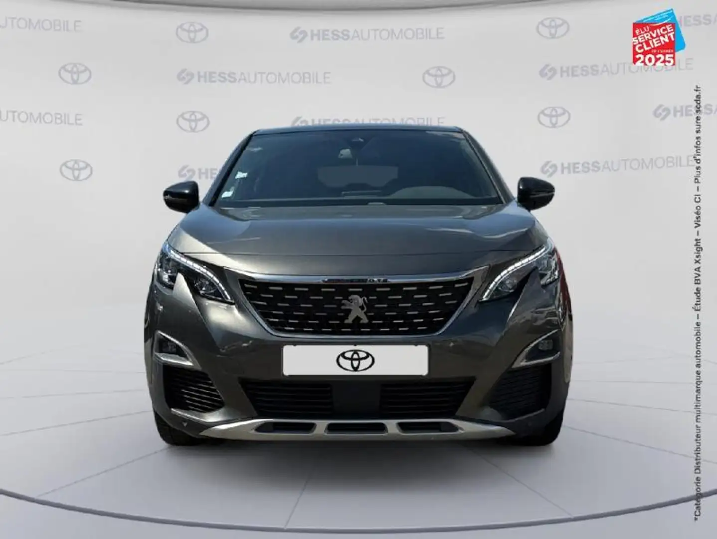 Peugeot 3008 1.2 PureTech 130ch GT Line S/S Camera GPS Gris - 2