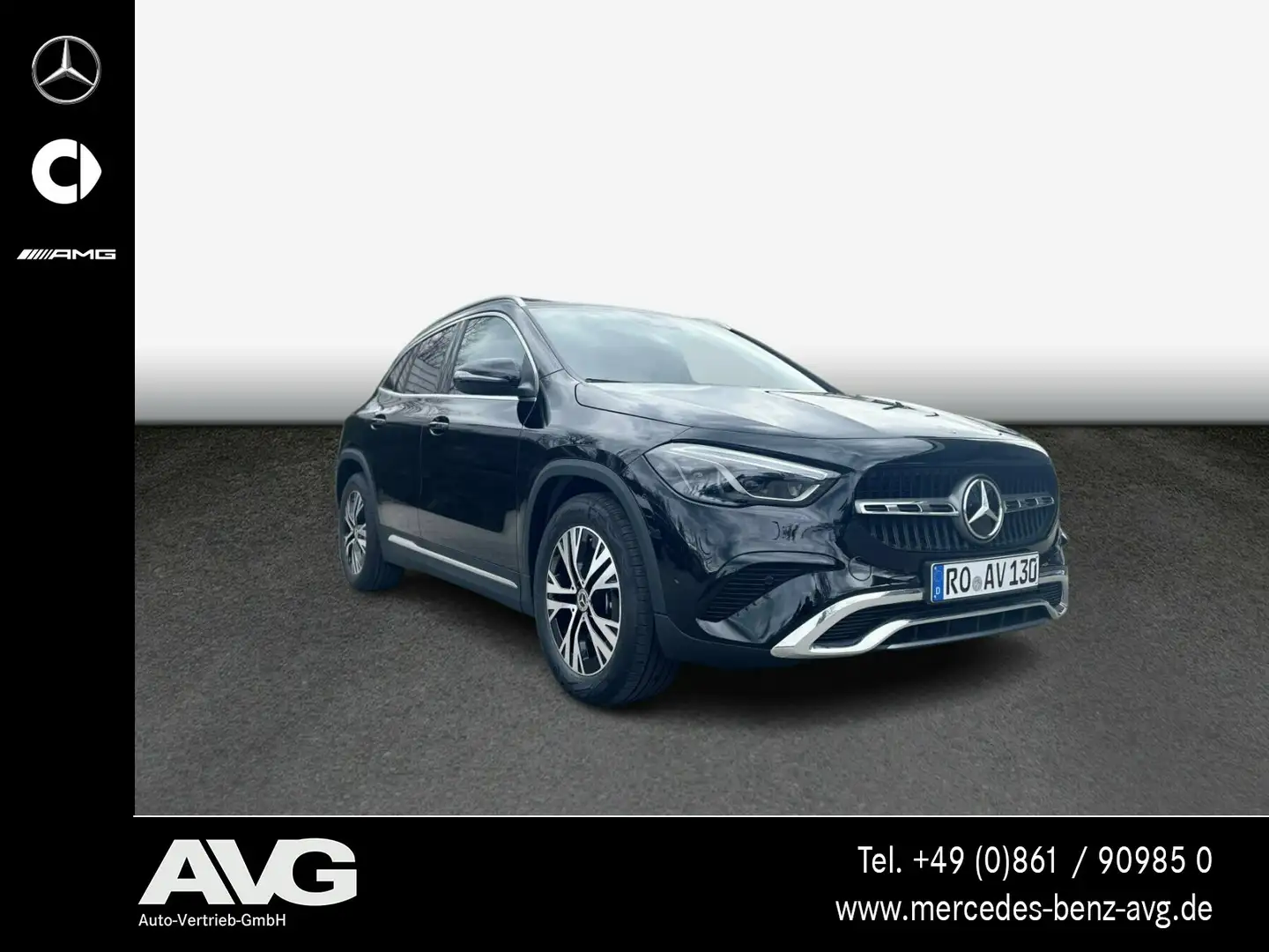 Mercedes-Benz GLA 220 GLA 220 4MATIC Progre. Multi LED Memo RF AHK Navi Zwart - 2