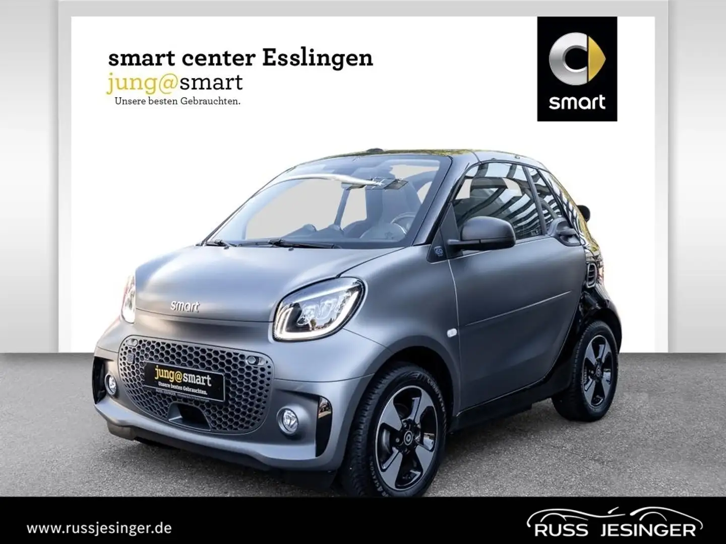 smart forTwo smart EQ  cabrio 22KWBordlader*LED*Ambiente*Winter Grau - 1