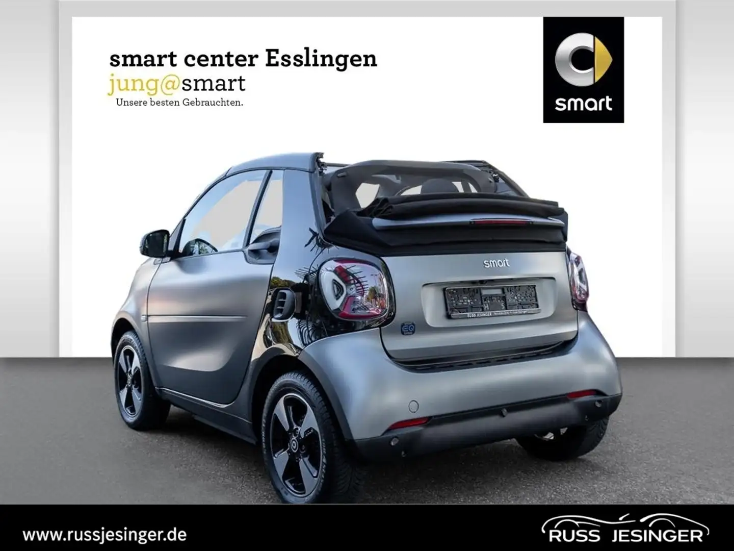 smart forTwo smart EQ  cabrio 22KWBordlader*LED*Ambiente*Winter Grey - 2