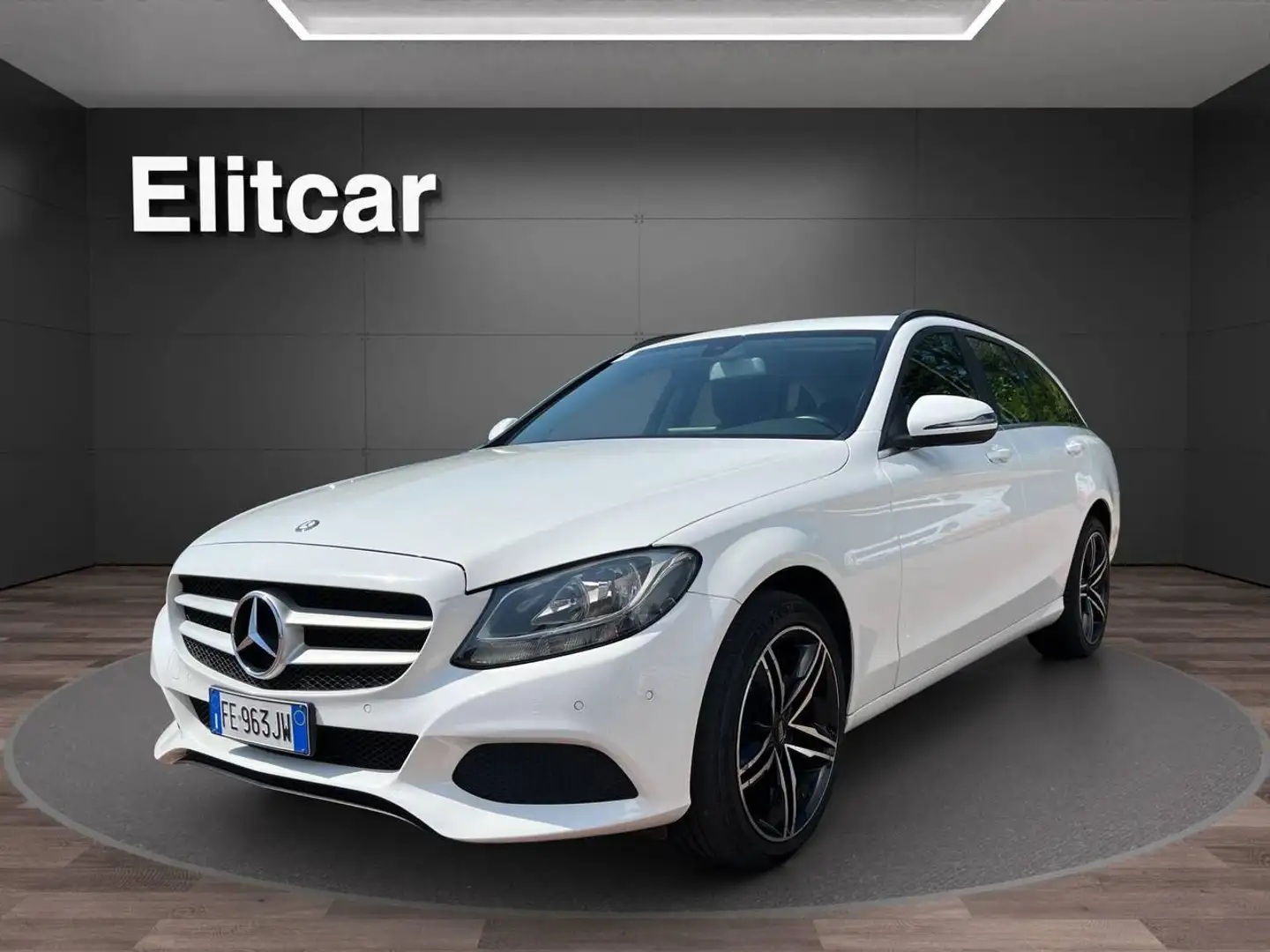 Mercedes-Benz C 180 d S.W. Auto Business Bianco - 1