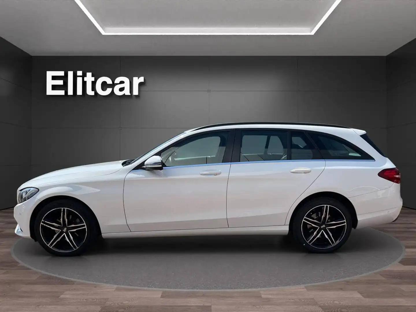 Mercedes-Benz C 180 d S.W. Auto Business Bianco - 2