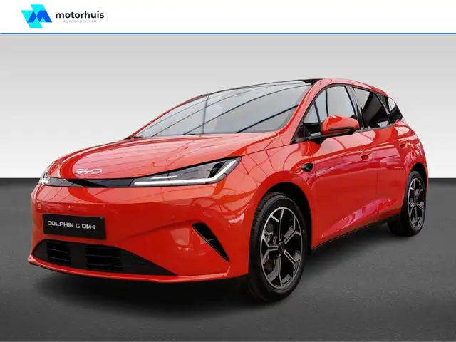 BYD Dolphin G Comfort DM-i ComfortSunset Orange105 km EV!