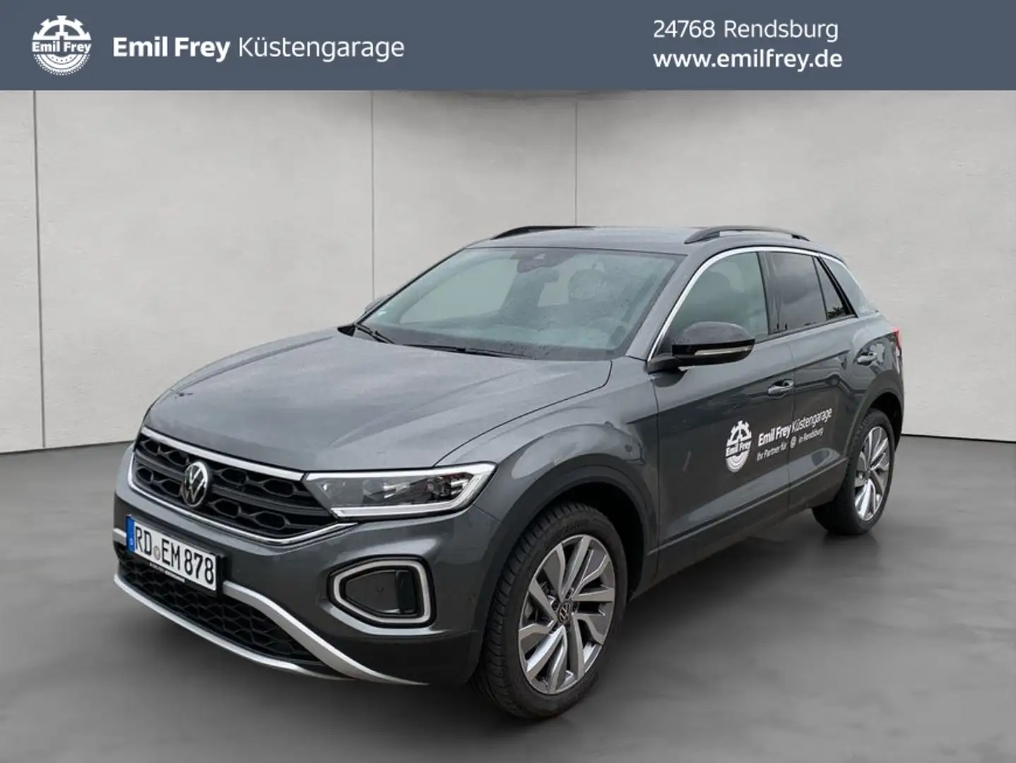 Volkswagen T-Roc 2.0 TDI SCR DSG GOAL Grau - 1