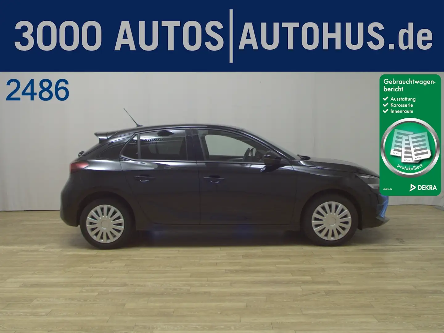 Opel Corsa F 1.2 Turbo GS Line LED DynLicht AUT SHZ Noir - 1