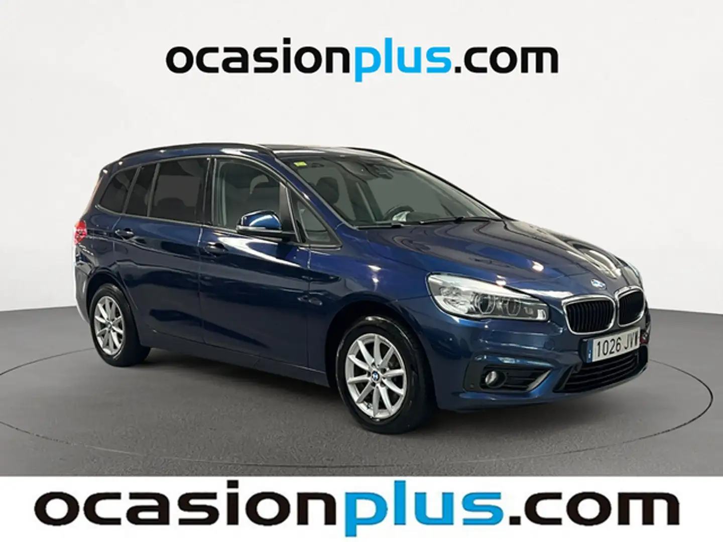 BMW 218 218d Gran Tourer Bleu - 2
