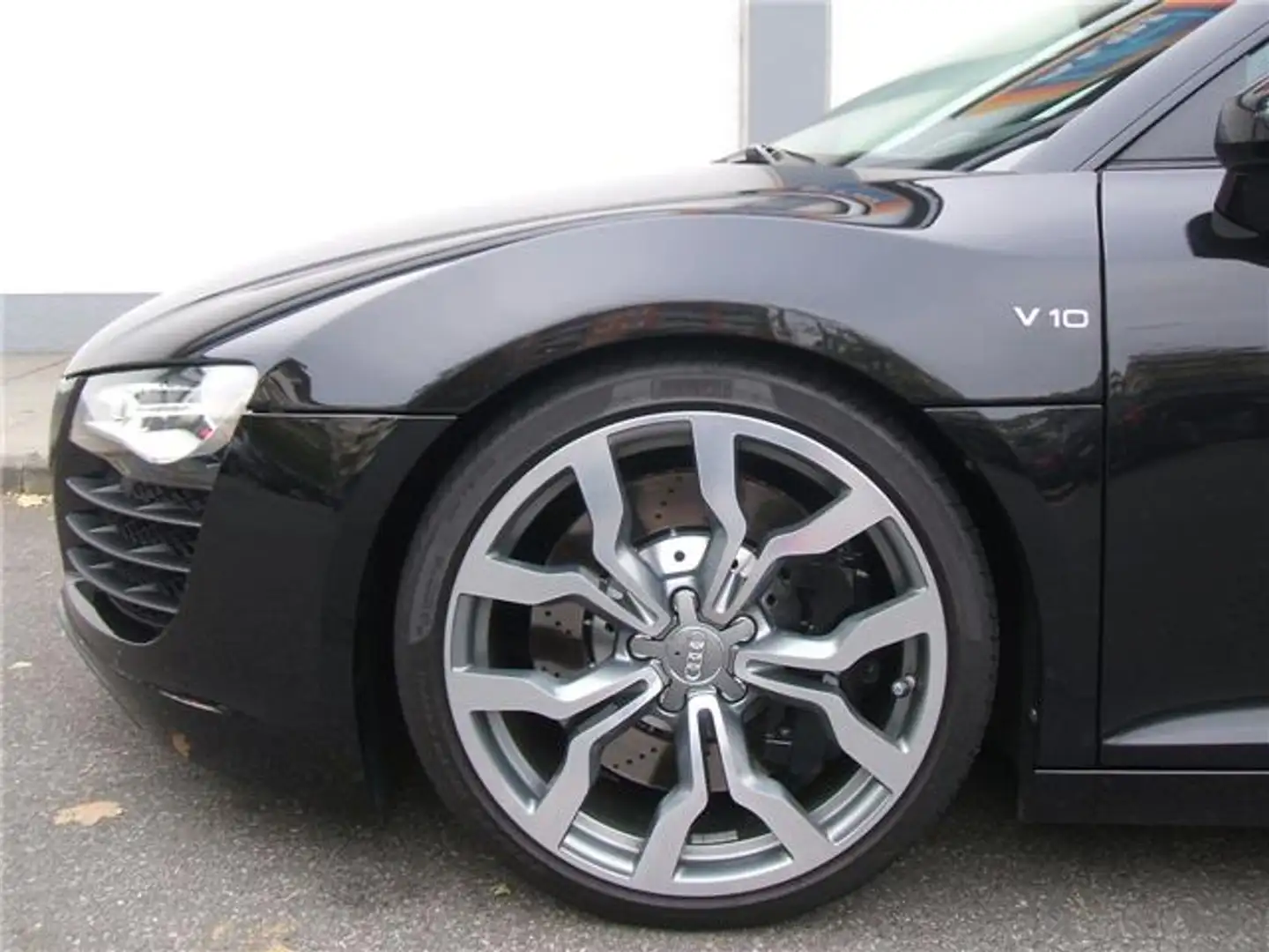Audi R8 4,2 * V-10 -OPTIK-UNIKAT-Edition*CARBON*ALLES-NEU* Negru - 1