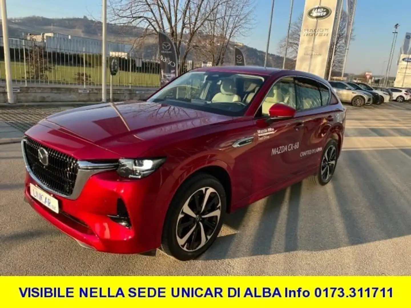 Mazda CX-60 CX-60 2.5 phev Takumi awd auto Rosso - 2