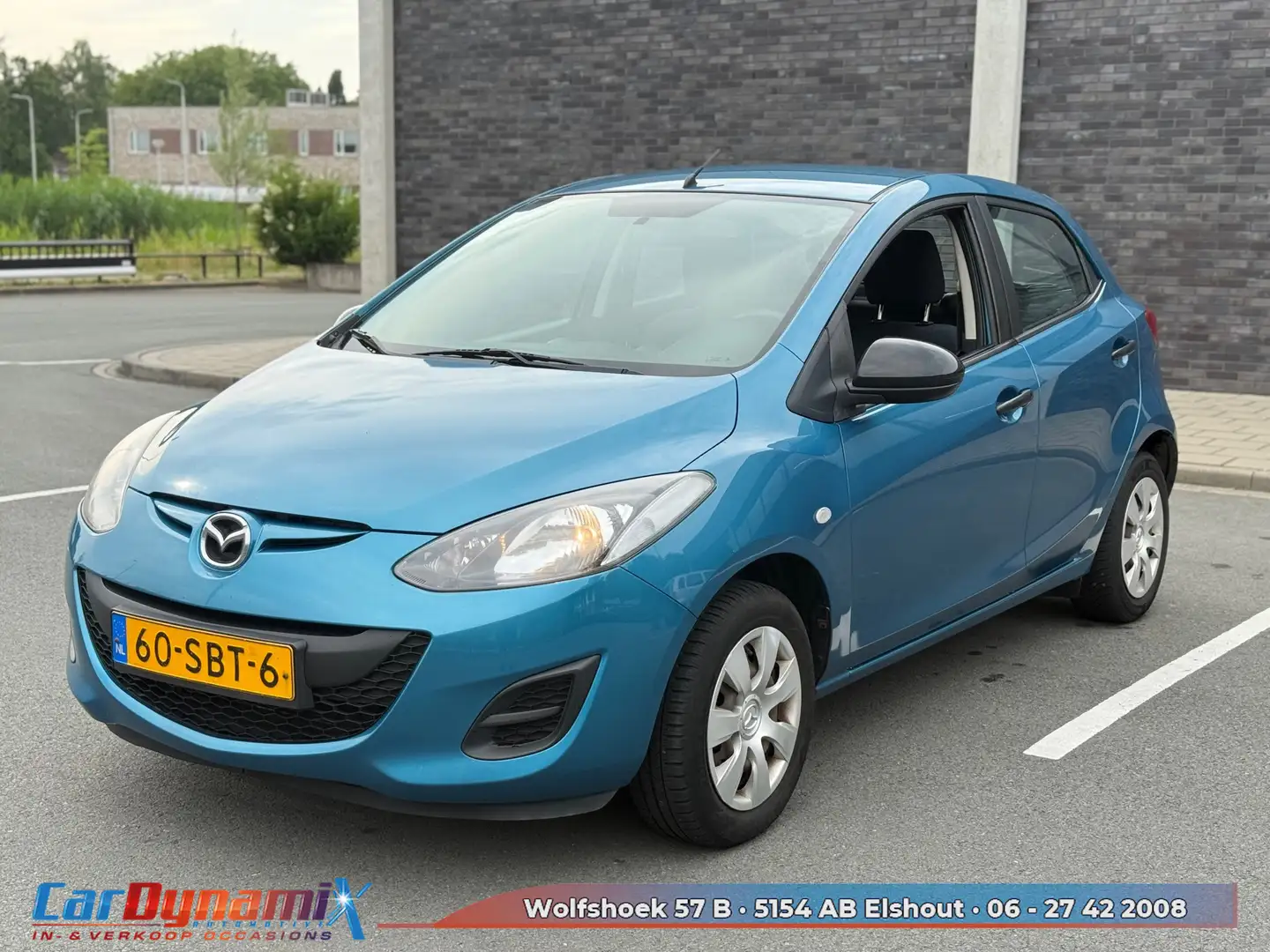 Mazda 2 1.3 BIFUEL Cool | LPG-G3 | Airco | Trekhaak | Nett Bleu - 2