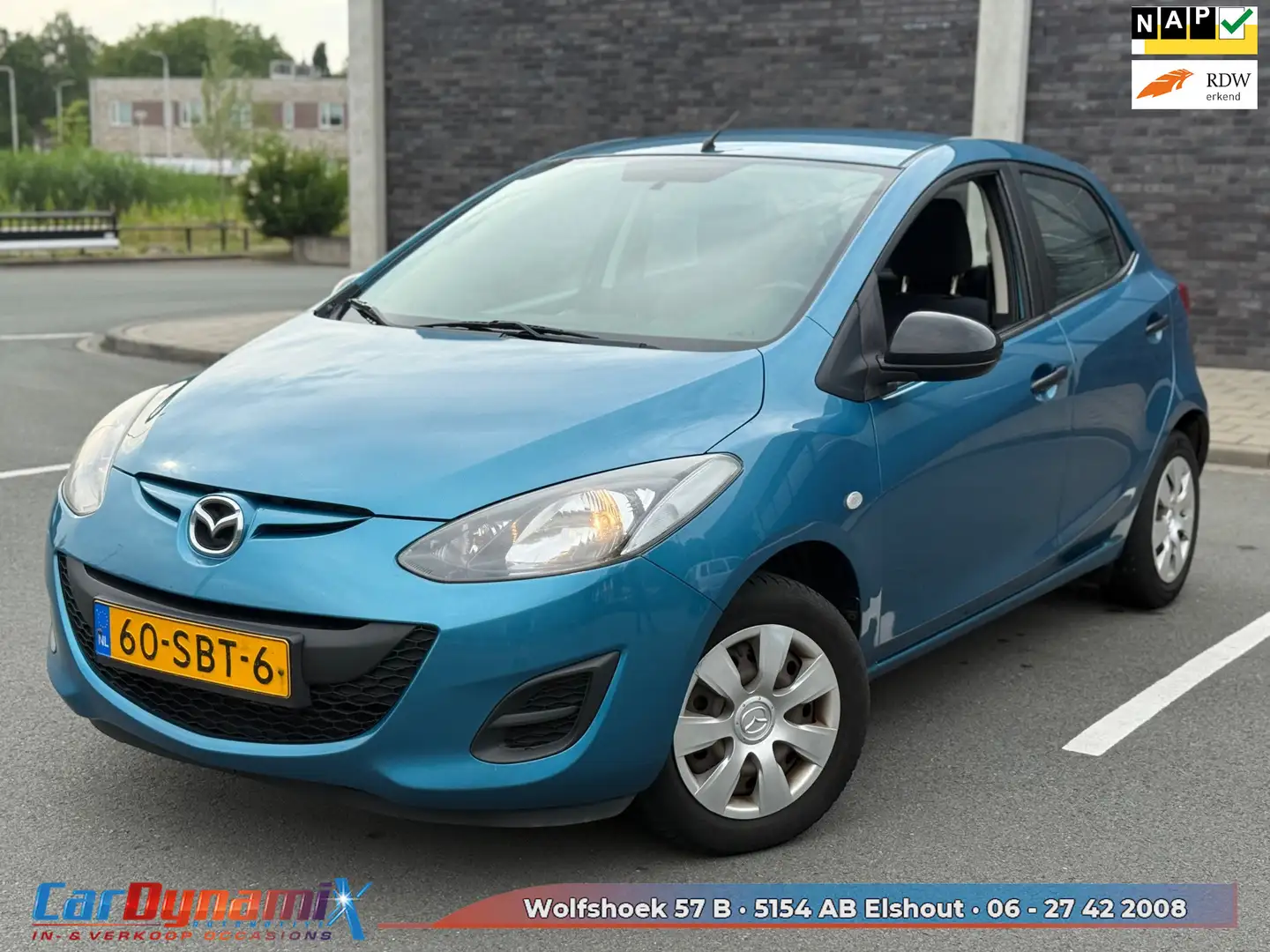 Mazda 2 1.3 BIFUEL Cool | LPG-G3 | Airco | Trekhaak | Nett Bleu - 1