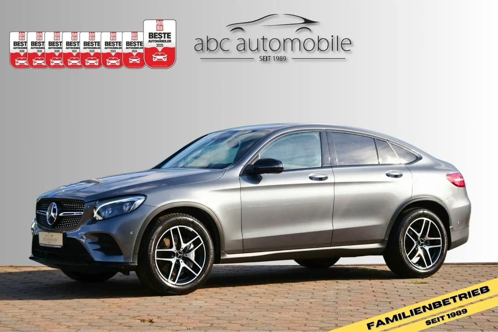 Mercedes-Benz GLC 43 AMG Coupe HUD Leder Carbon Assistenzpaket S-Dach Grau - 1