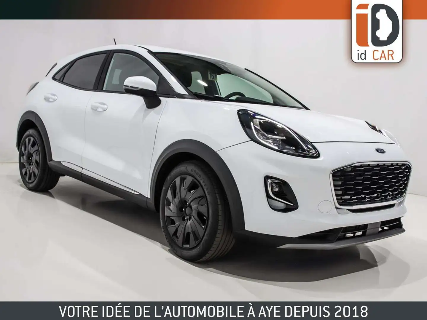 Ford Puma 1.0 ECOBOOST 125 GPS REGU RADAR CARPLAY Blanc - 1