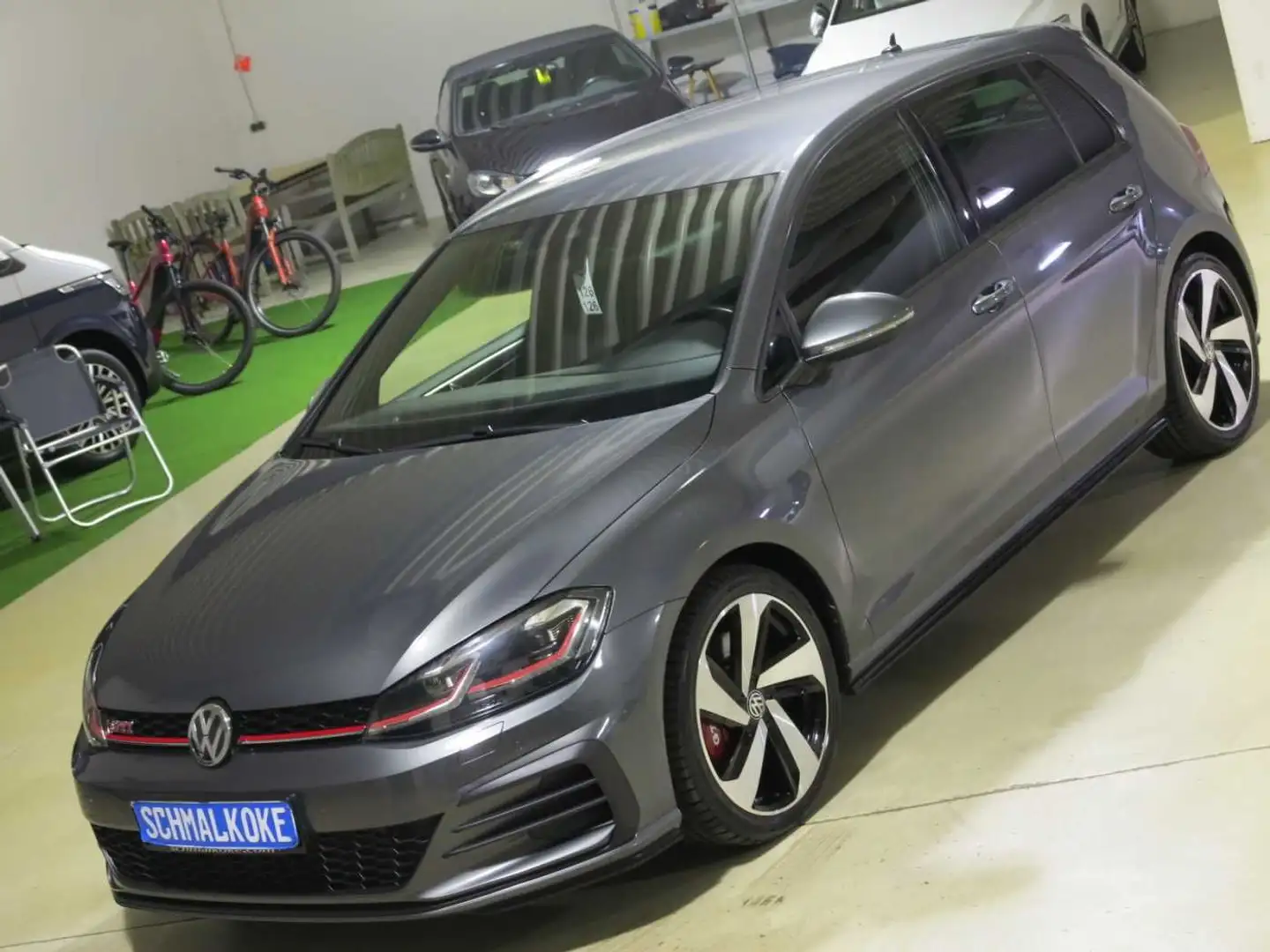 Volkswagen Golf VII GTI 2.0 TSI OPF DSG7 Performance Navi Gris - 2