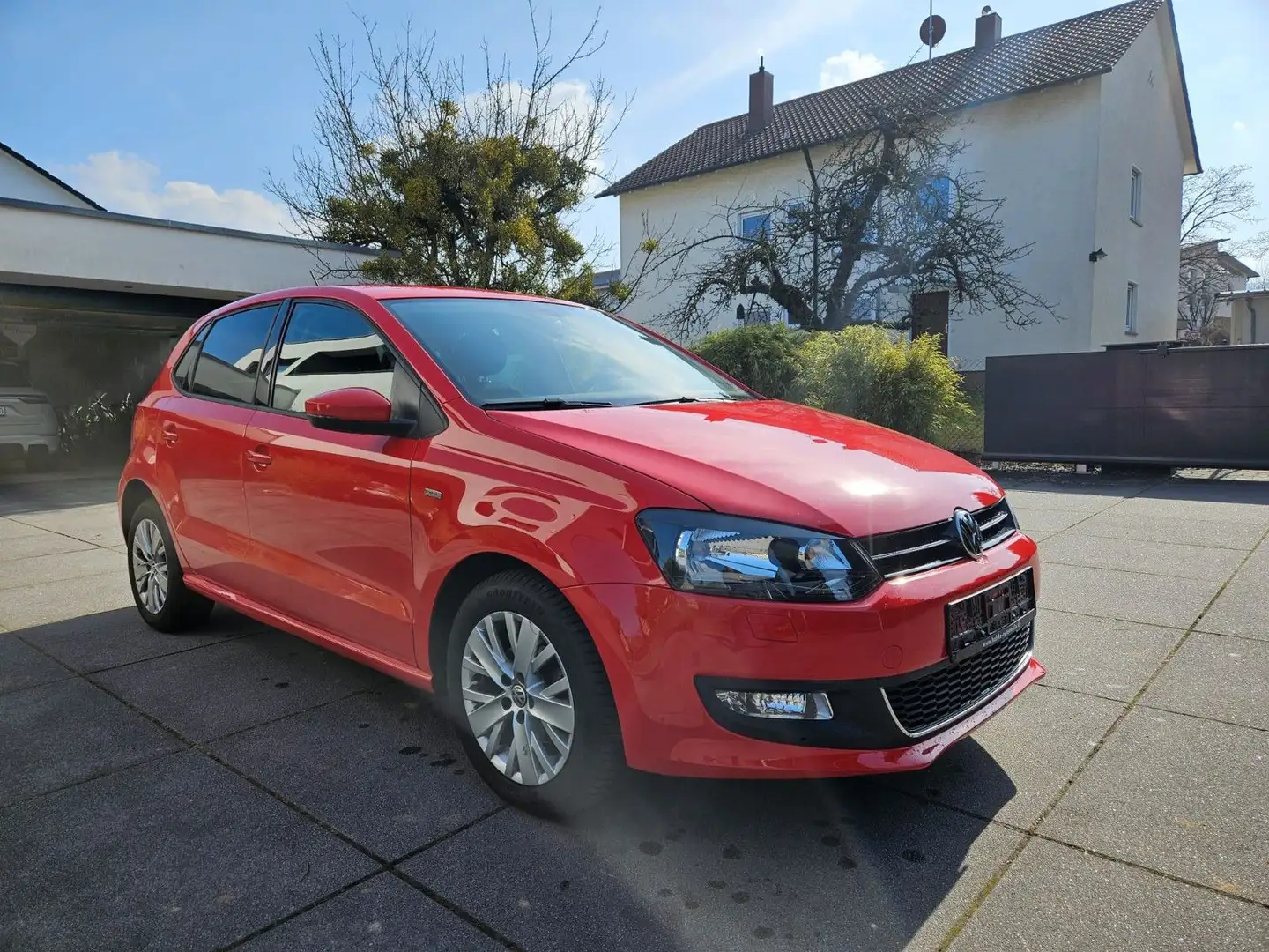 Volkswagen Polo V Life**TEMPO/KLIMA/SHZ/ 48 TSD KM** Rot - 2