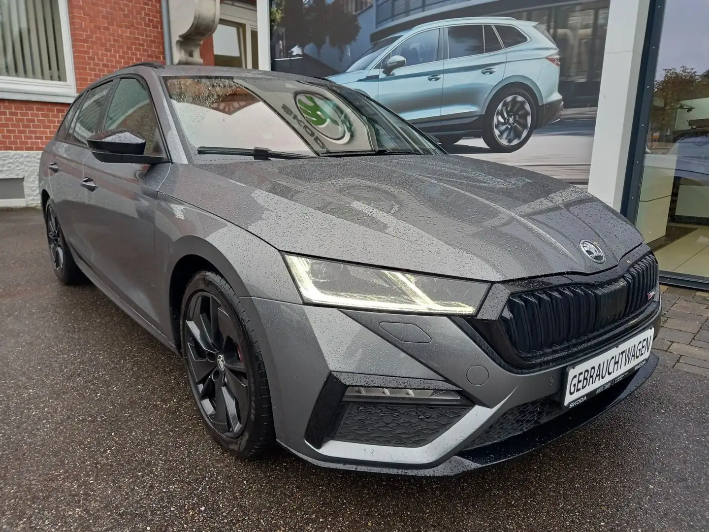 Skoda Octavia Combi RS 2,0l TDI 147kW DSG NAVI,AHK Gris - 2