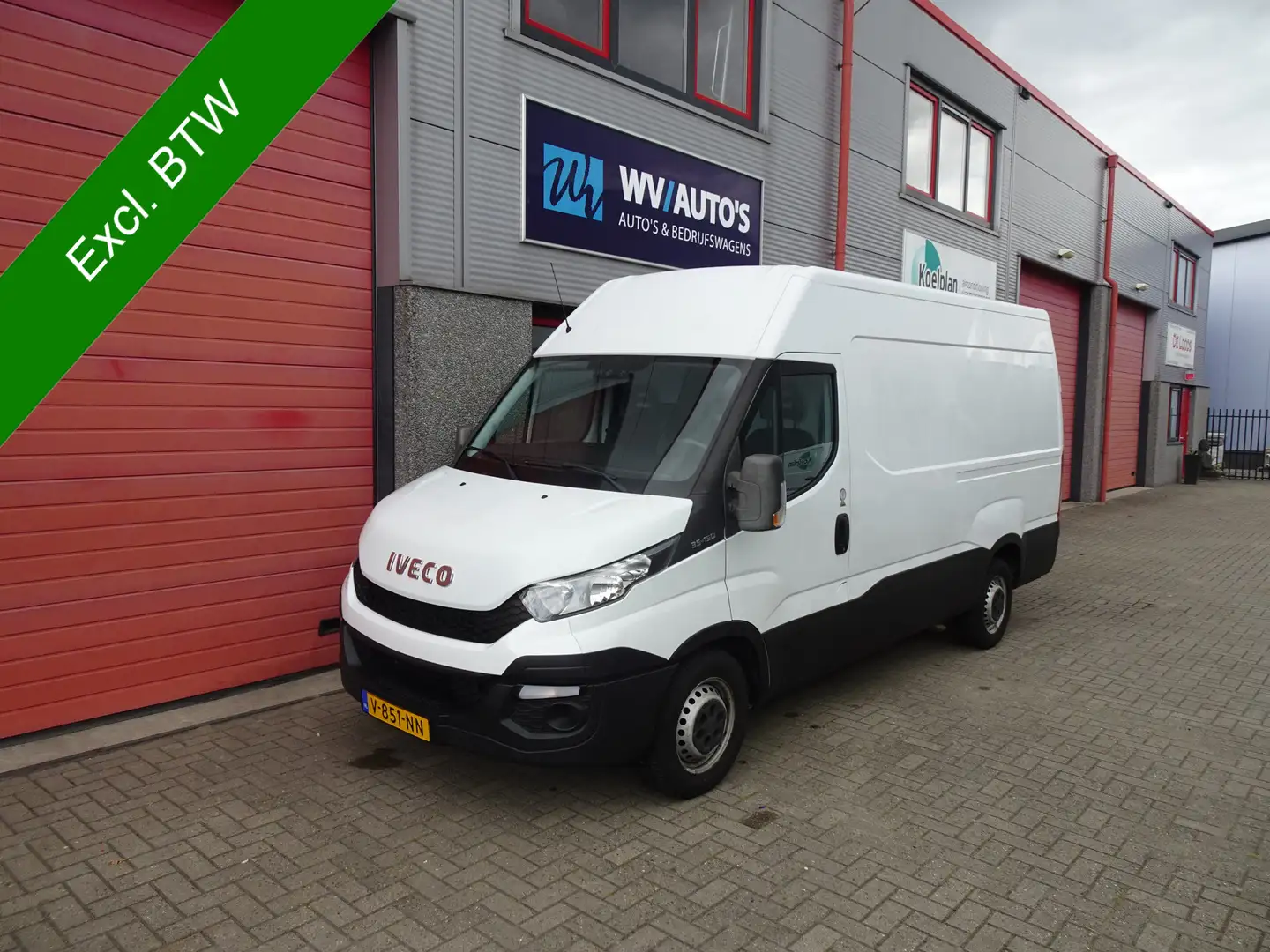 Iveco Daily 35S15V 2.3 352 H2 L 32zits airco 3500kg ahk Weiß - 1