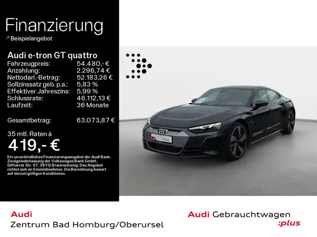 Audi e-tron GT *Navi*LED*Alu*B&O*Pano*Kamera