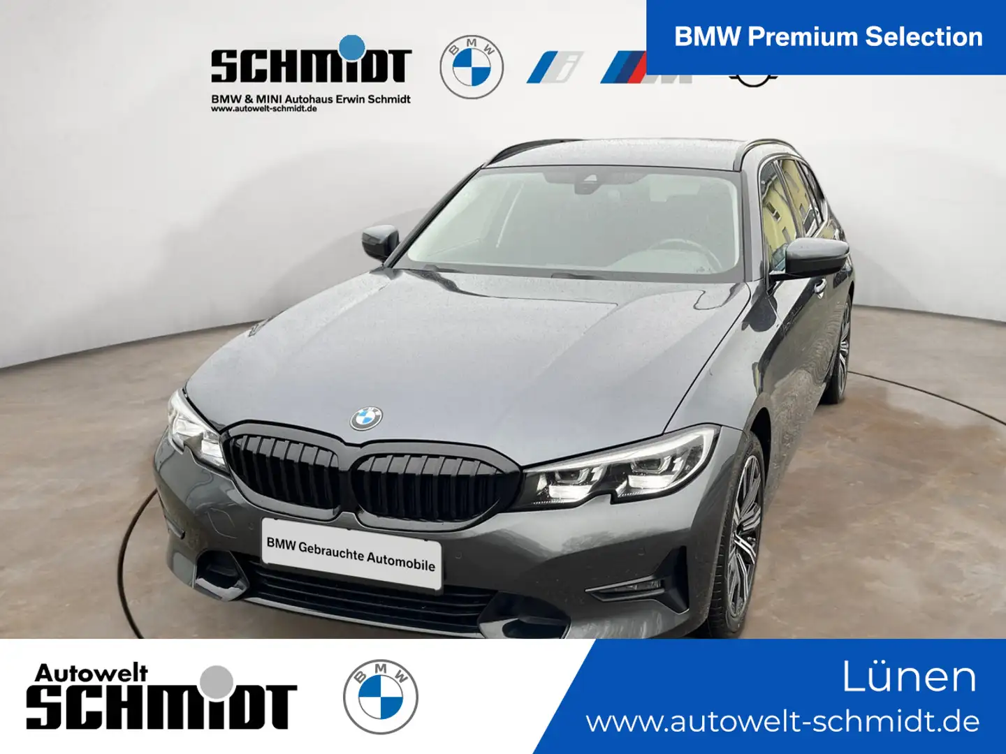 BMW 320 i Touring Sport Line + 2Jahre-BPS.-GARANTIE Grau - 1