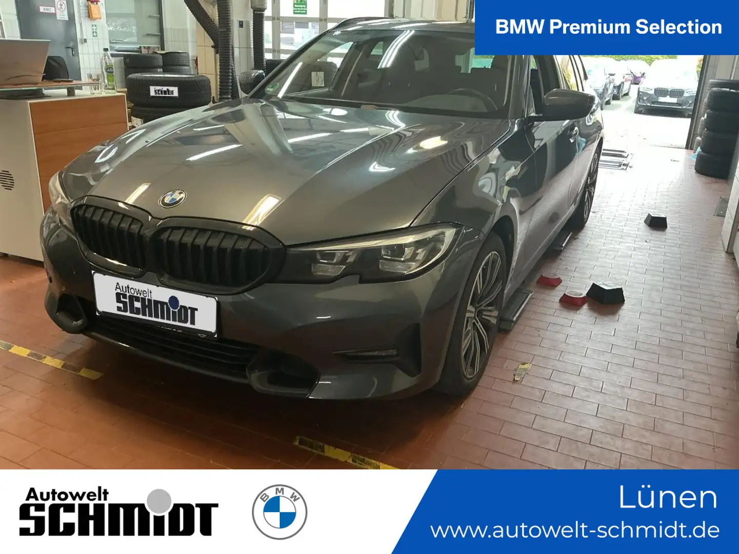 BMW 320 i Touring Sport Line + 2Jahre-BPS.-GARANTIE Gris - 1