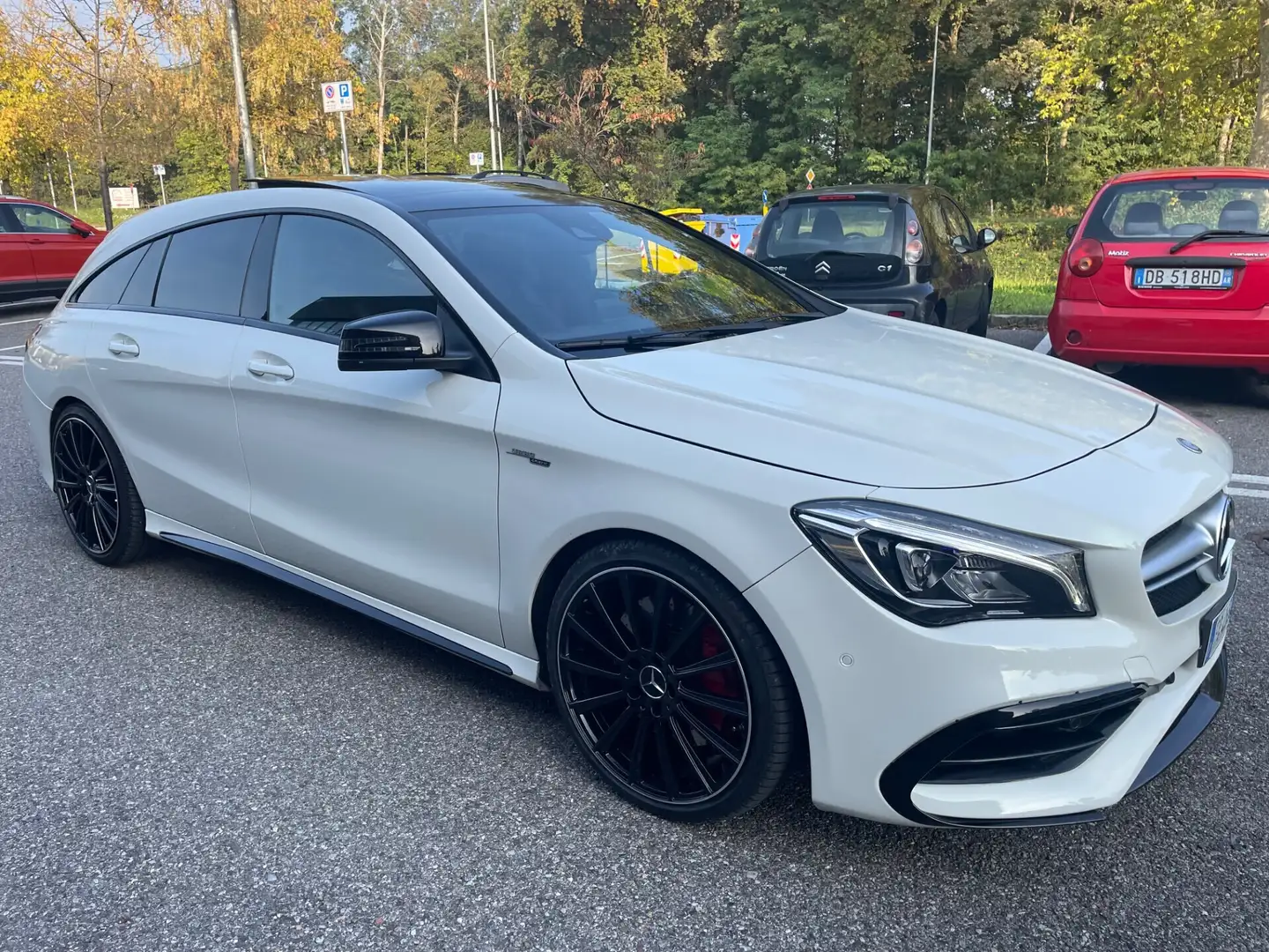 Mercedes-Benz CLA 45 AMG CLA 45 AMG 4Matic*Automatik*Tetto*Pelle* Blanc - 2