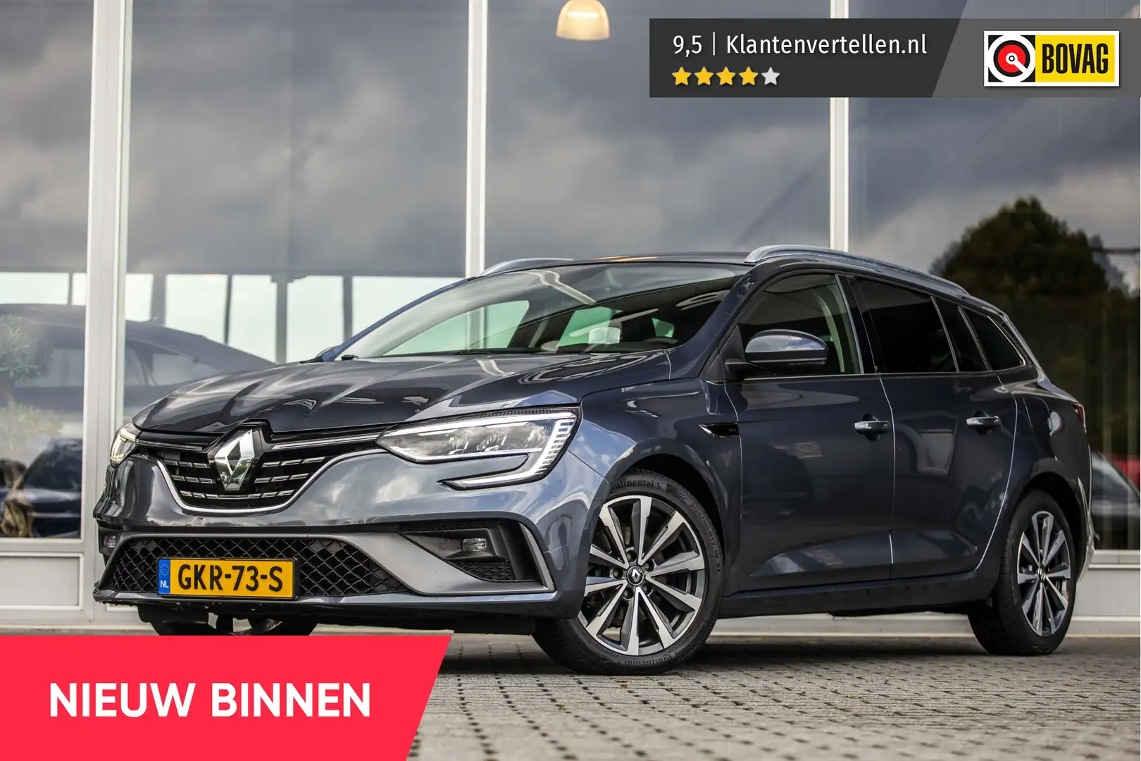 Renault Megane E-Tech Estate 1.6 Plug-In Hybrid R.S. Line | Head-up | Ca Синий - 1