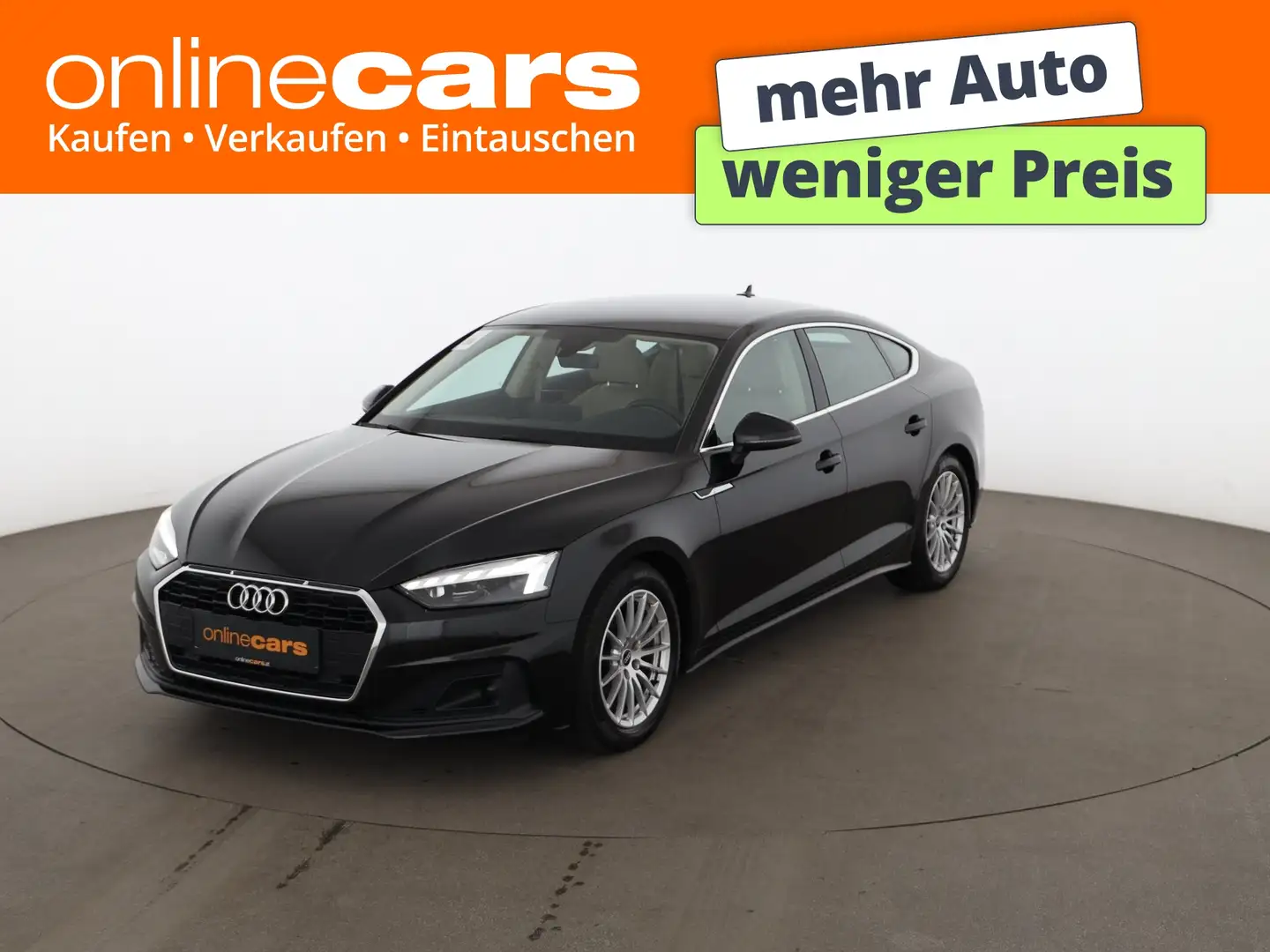 Audi A5 SB 30 TDI Aut LED LEDER DIGITAL-TACHO SITZHZG Schwarz - 1