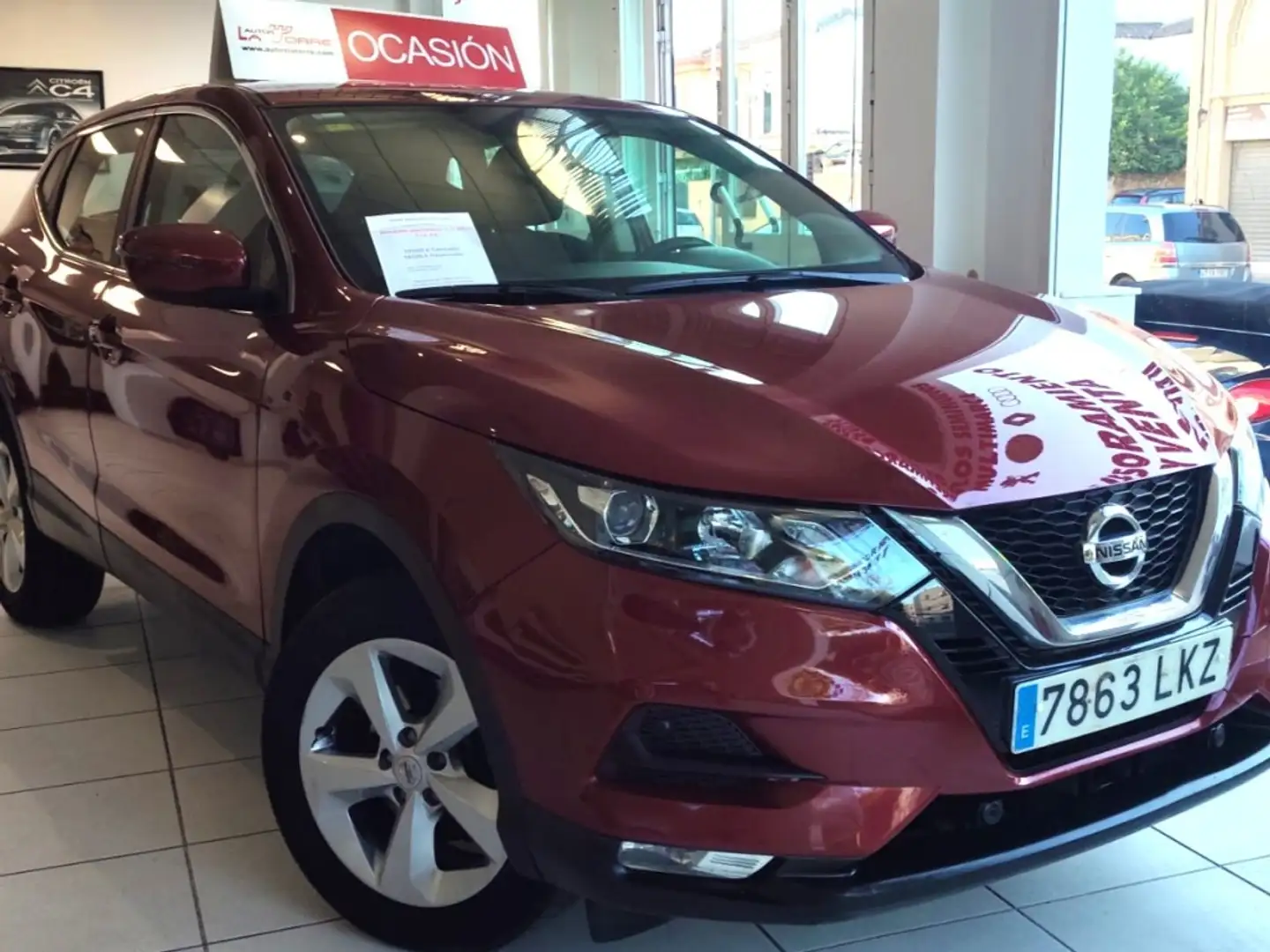 Nissan Qashqai 1.5dCi Acenta 4x2 85kW Burdeos - 2
