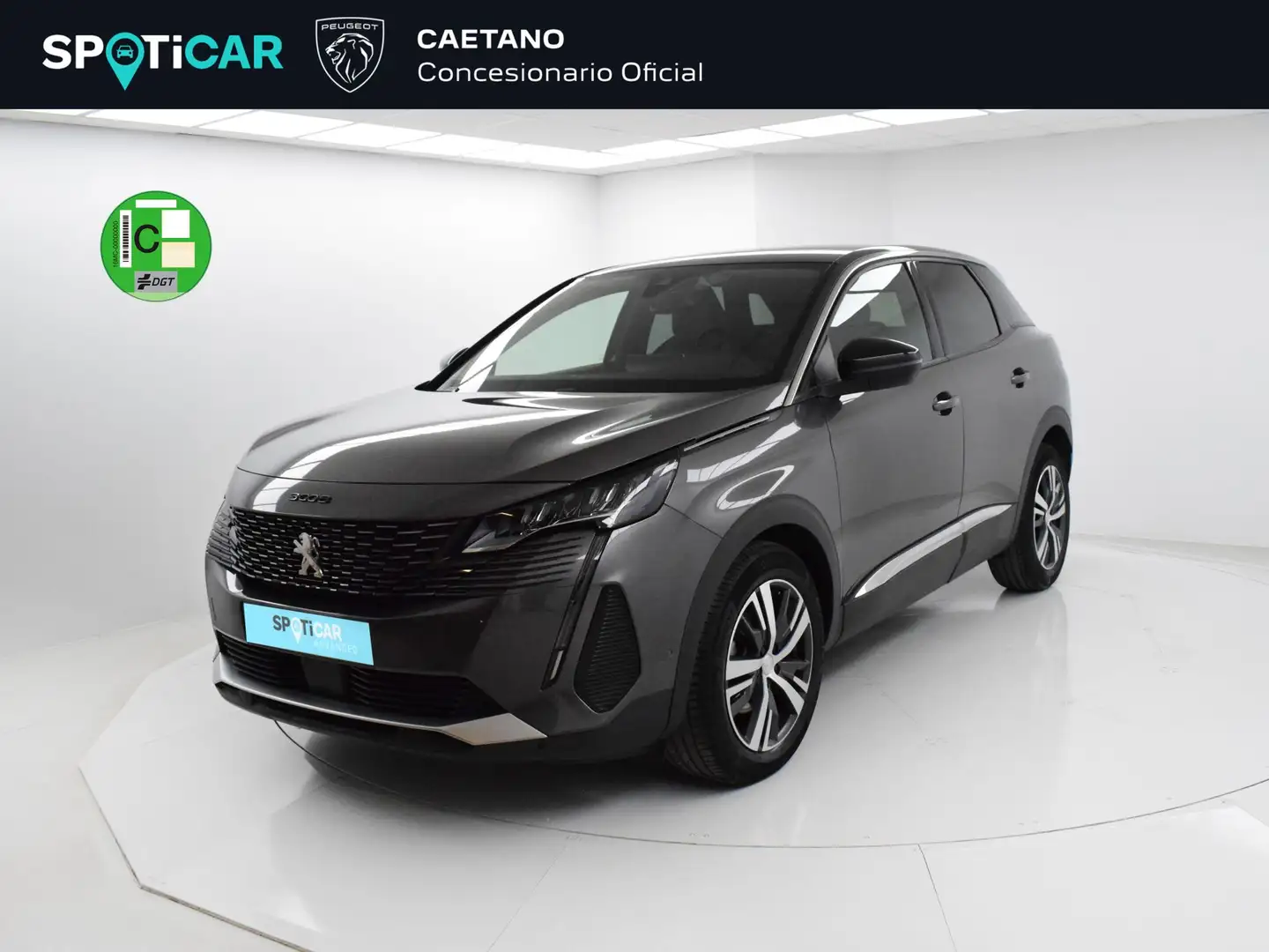 Peugeot 3008 1.2 PureTech 96KW S&S Allure Pack EAT8 Gris - 1
