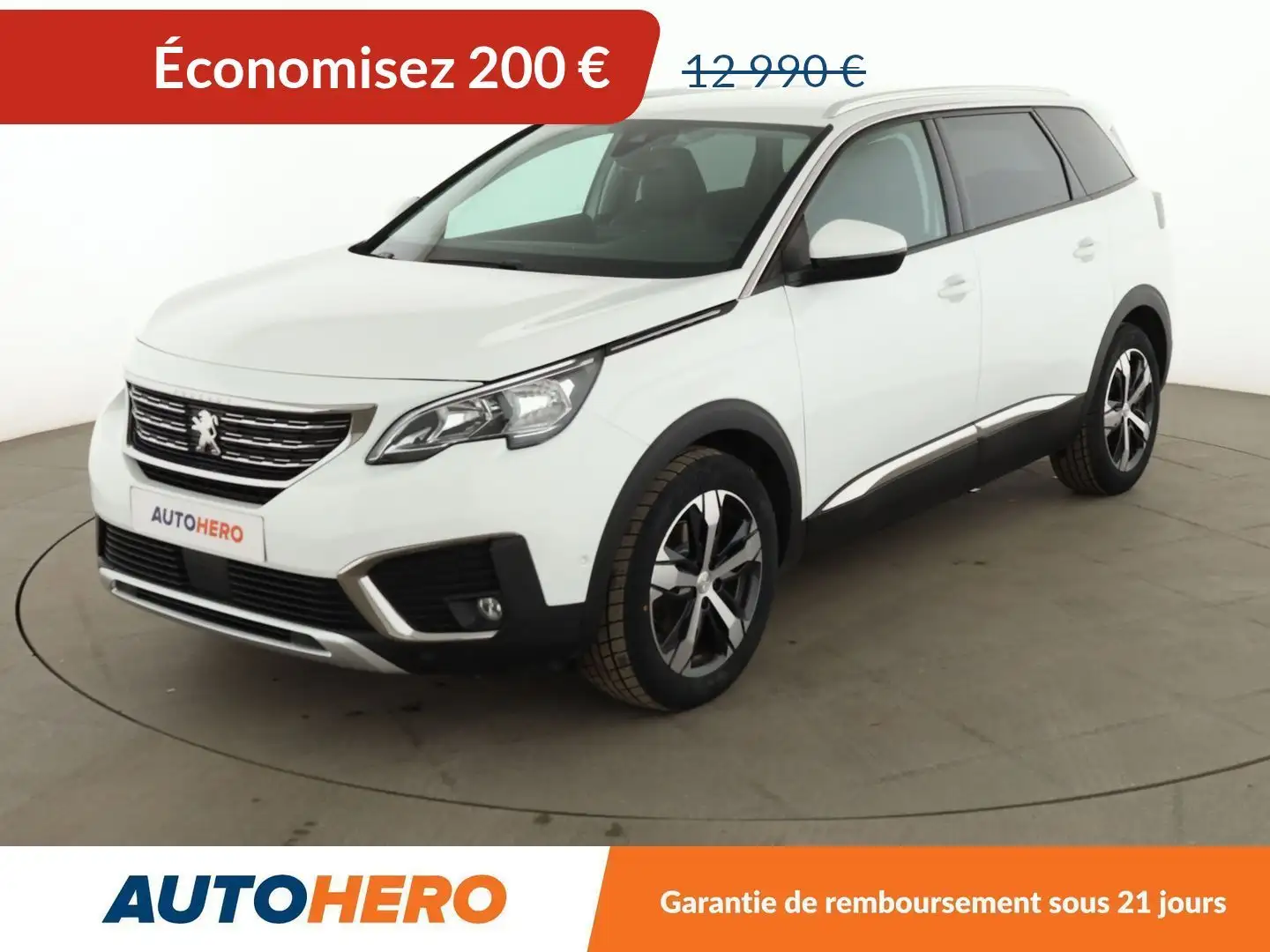 Peugeot 5008 1.2 PureTech Allure Blanc - 1