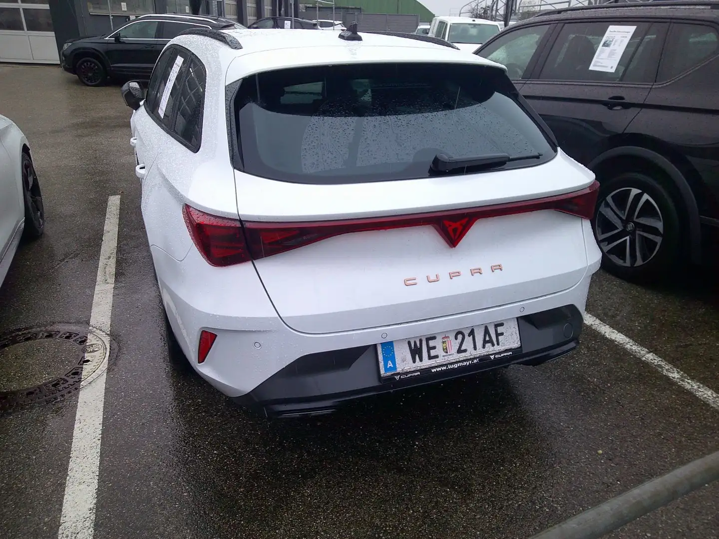 CUPRA Leon 1.5 eTSI DSG 150 PS Weiß - 2