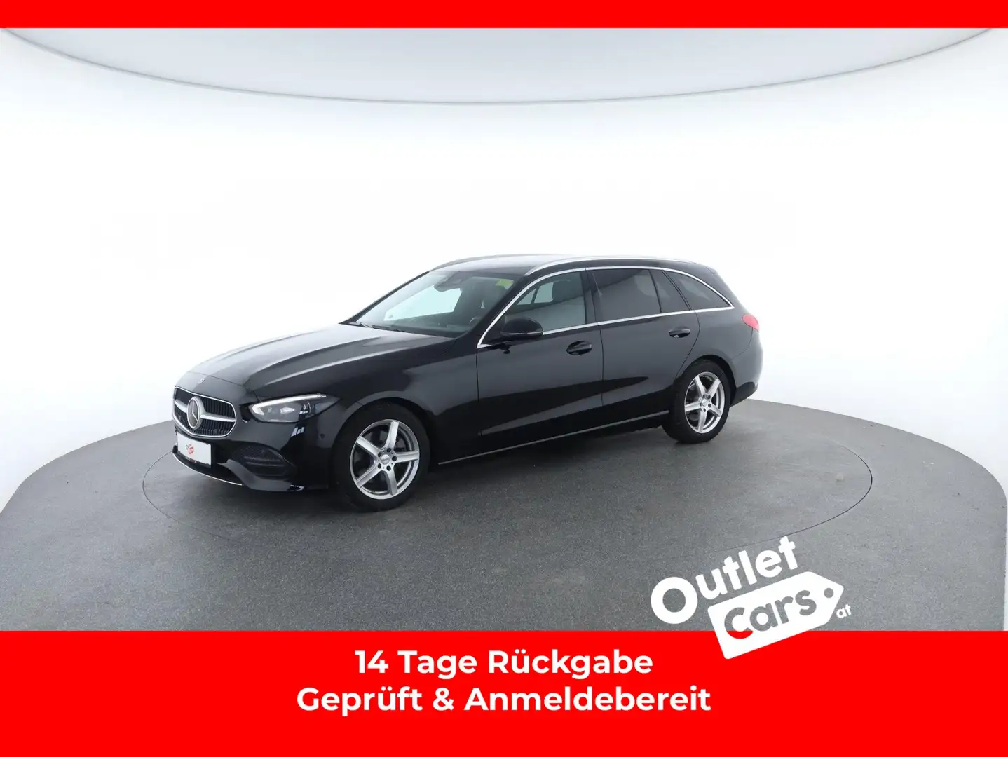 Mercedes-Benz C 220 T d Avantgarde ASSIST+AHK+LED+NAVI+RFK+LM Schwarz - 1