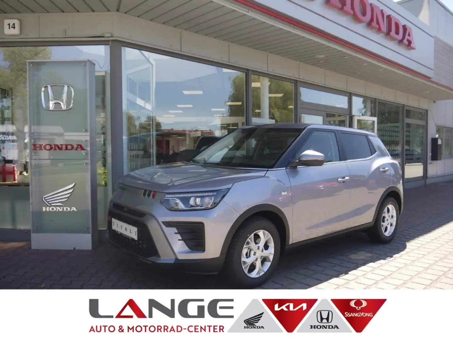 KGM Tivoli 1.5 T-GDi 120kW Nomad Navi SHZ Temp Tel.-Vorb. PDC Srebrny - 1