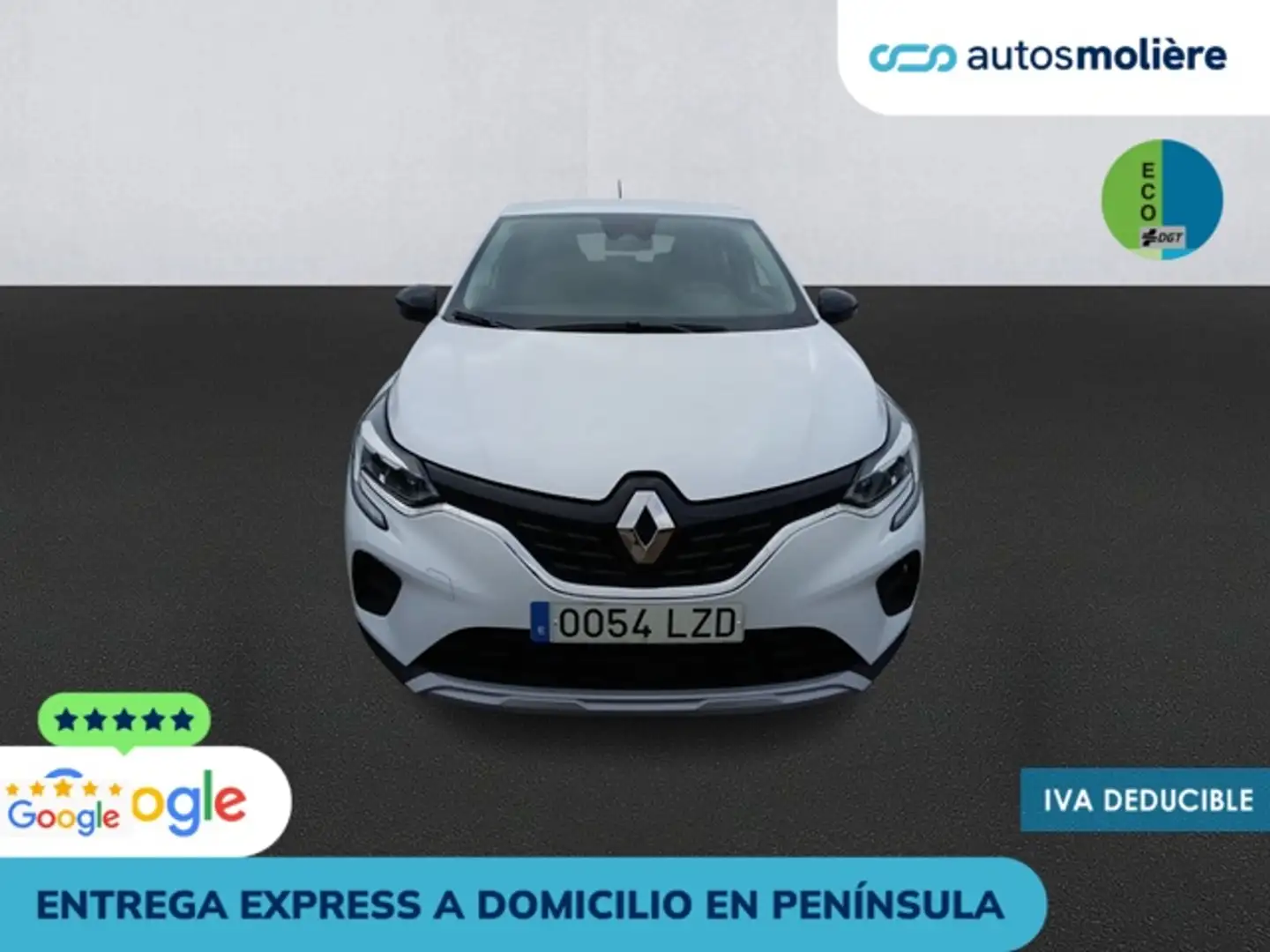 Renault Captur TCe Intens 74kW GLP Blanco - 2