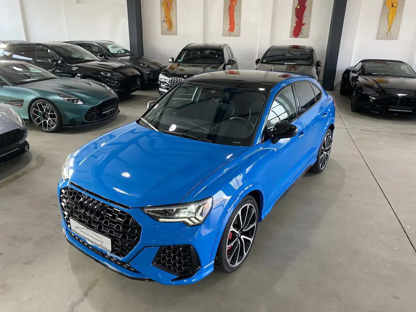 Audi RS Q3 Sportback quatt/Matrix/RS-AbGas/Pano/RFK/ Bleu - 2