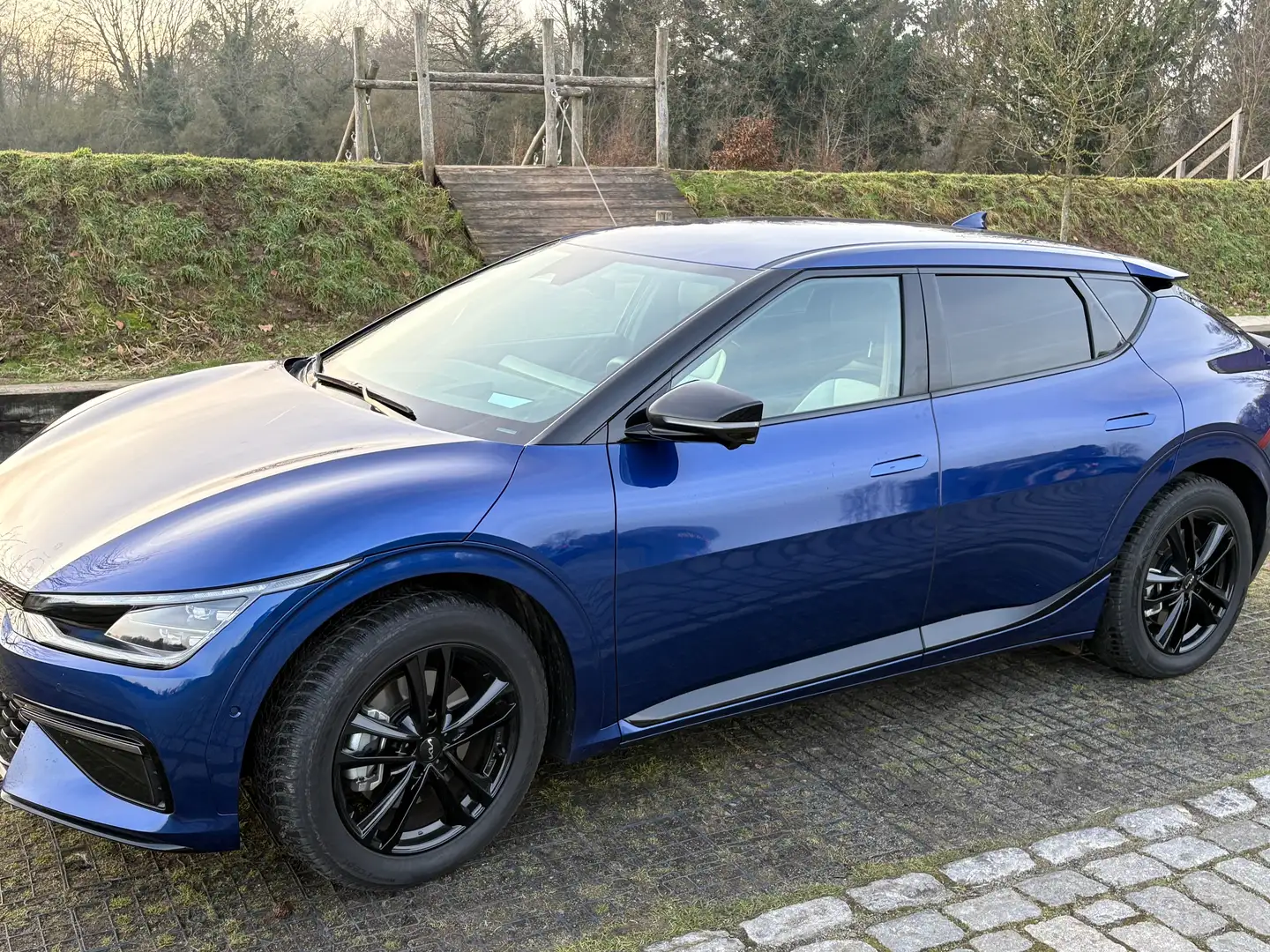 Kia EV6 EV6 77,4-kWh GT-line Bleu - 2