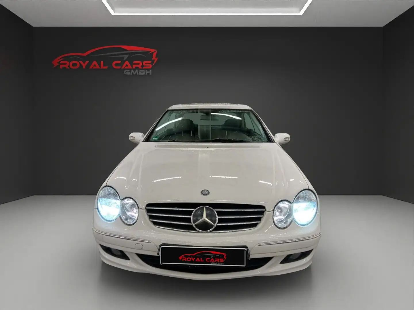 Mercedes-Benz CLK 350 Coupe NAVI*MEMORY*SHZ*LEDER*EGSD*TEMPOMA Weiß - 2